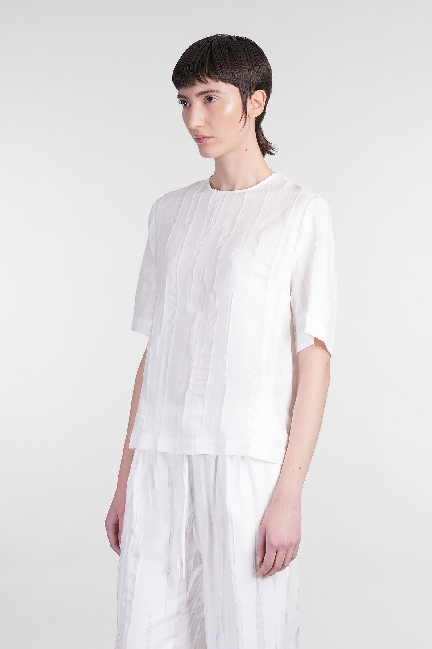 Loulou Studio Round Neck Blouse