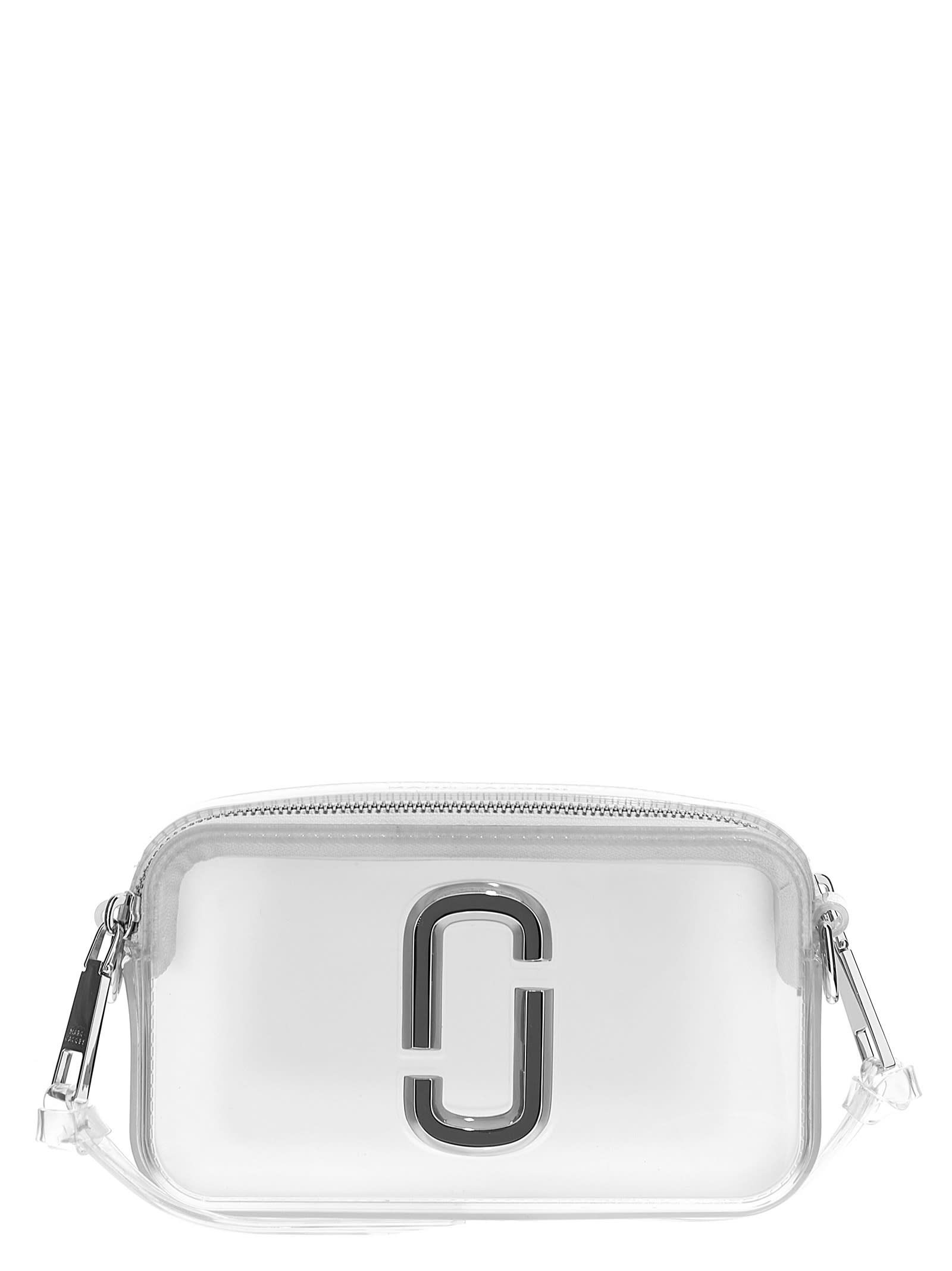 Shop Marc Jacobs The Snapshot Crossbody Bag In Transparent