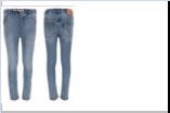 Levi's Denim Jeans For Boy With Logo In Blue