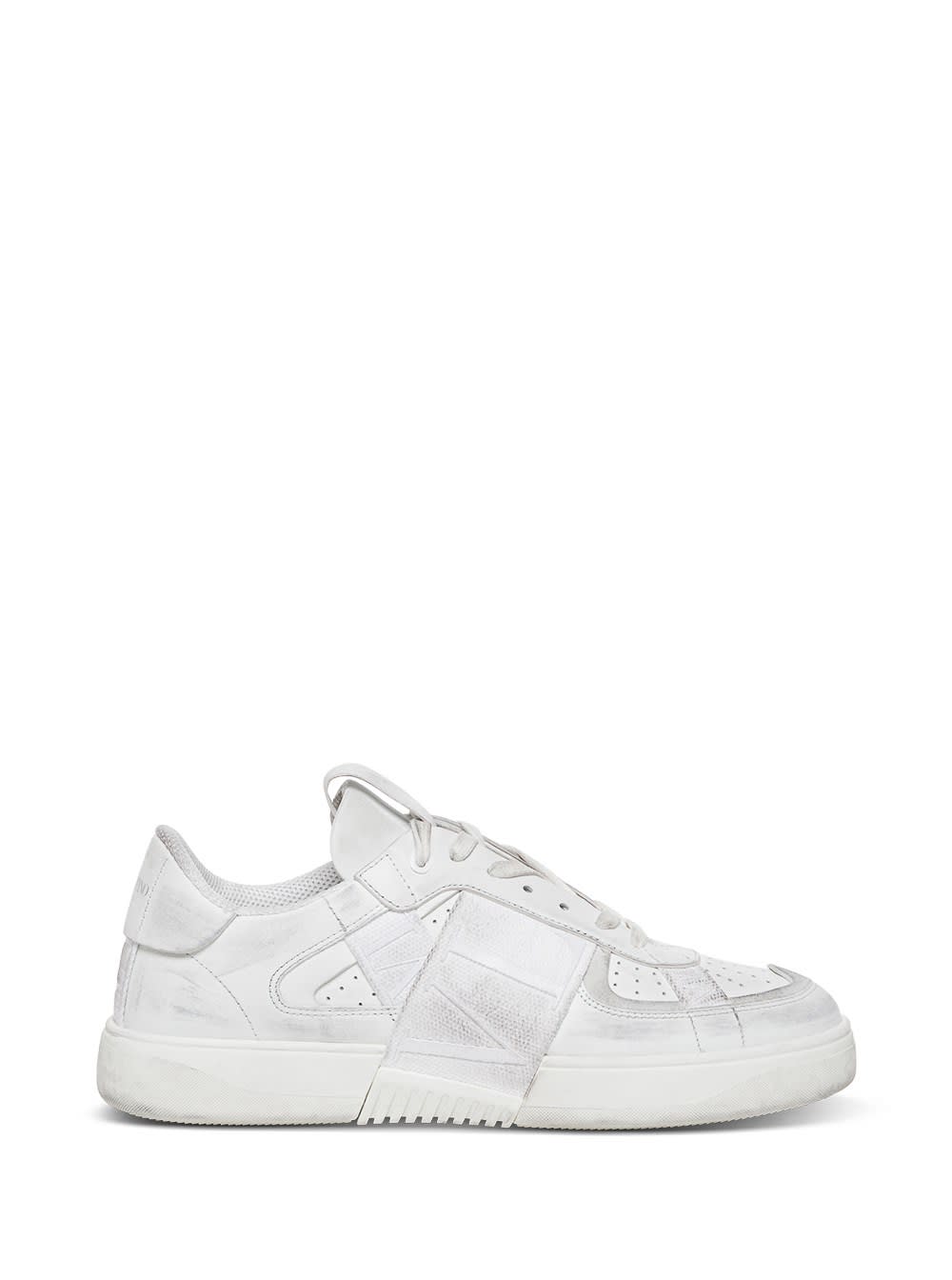 VALENTINO GARAVANI VL7N SNEAKERS IN LEATHER AND FABRIC,VY0S0C58JTV10K