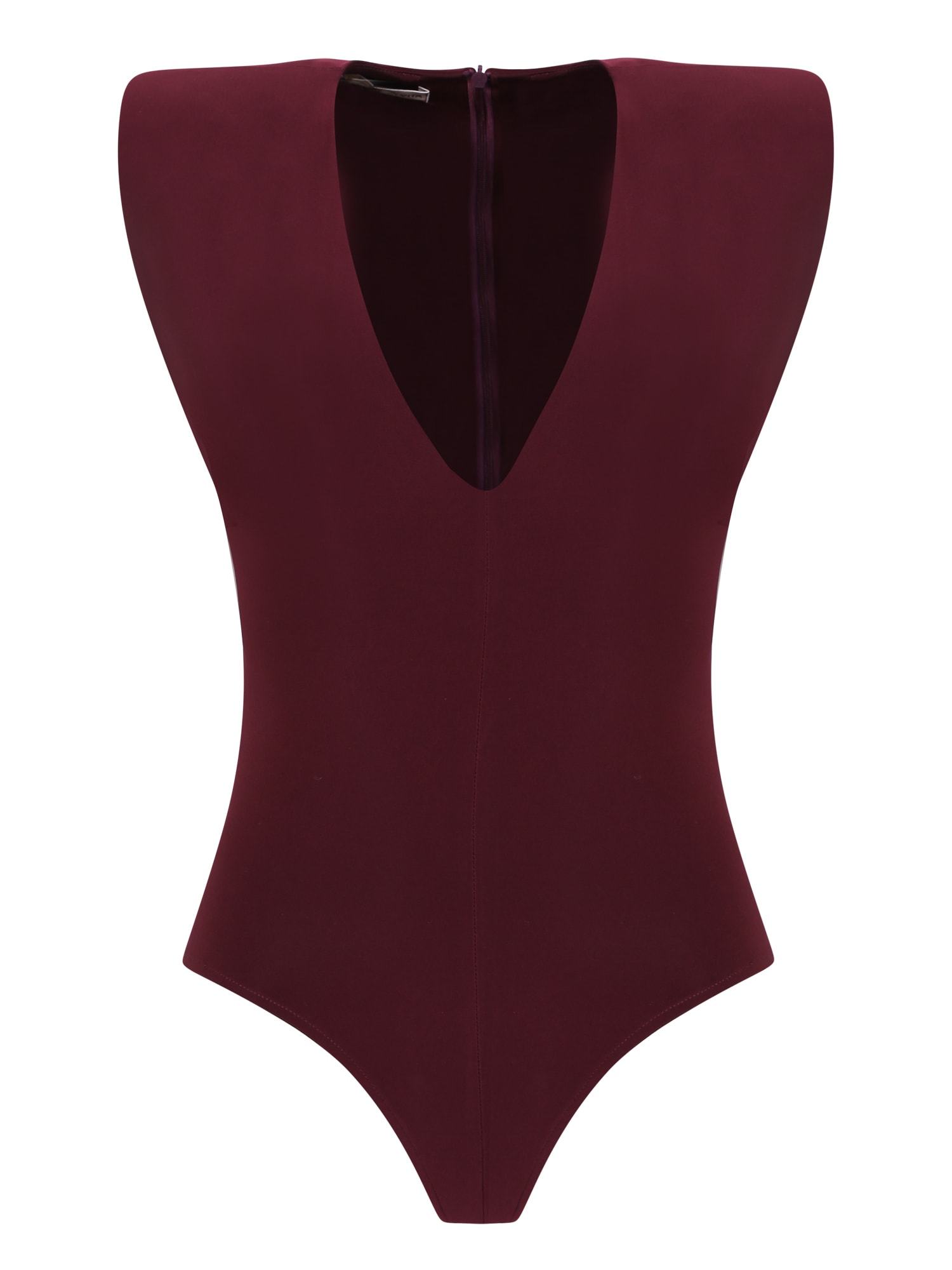 BLANCA VITA PURPLE SLEEVELESS BODYSUIT