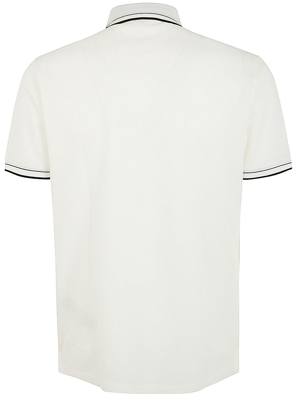 Shop Emporio Armani Polo Shirt In Warm White