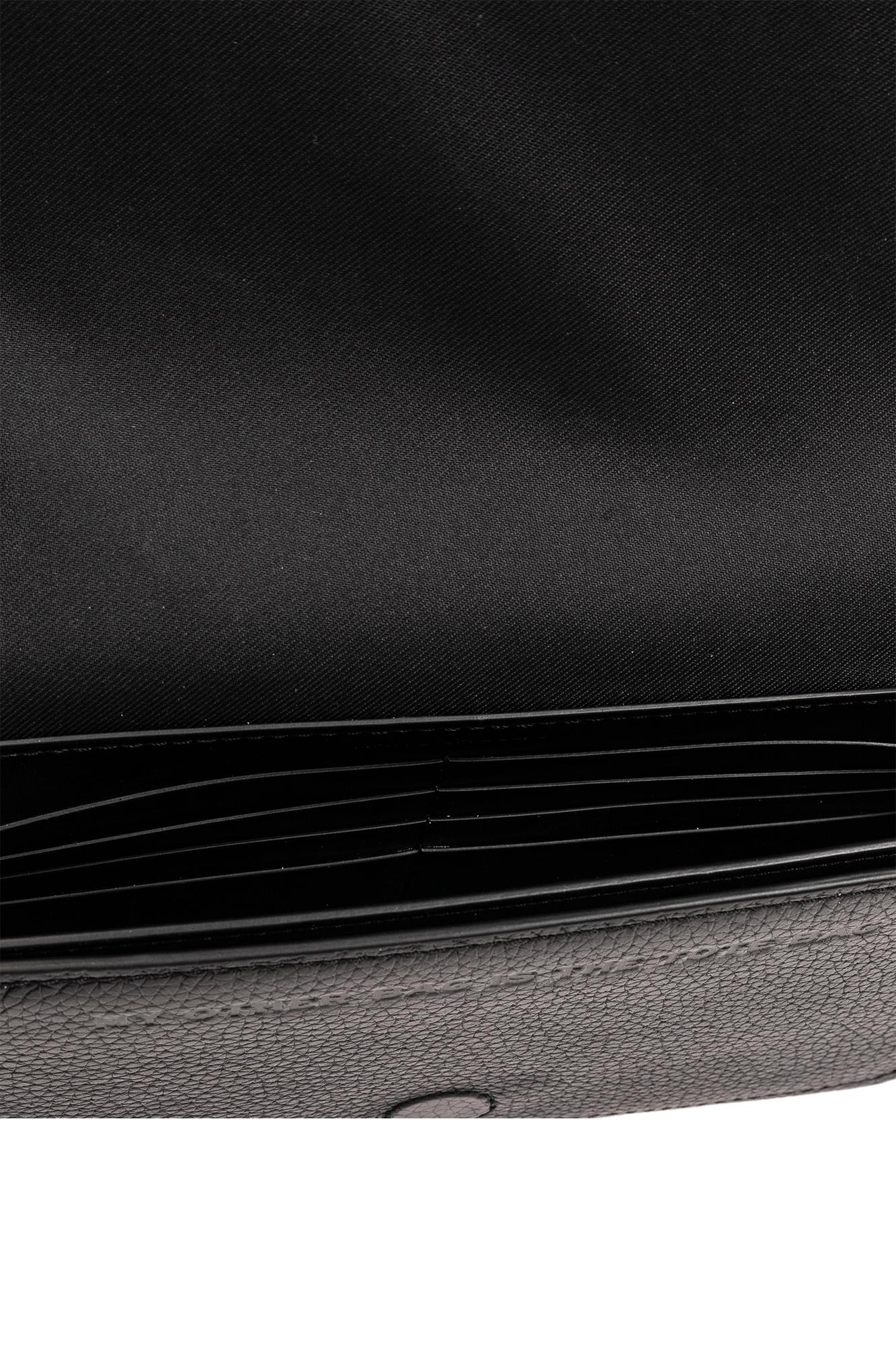 Marc Jacobs The Mini Bag Leather Shoulder Bag In Black