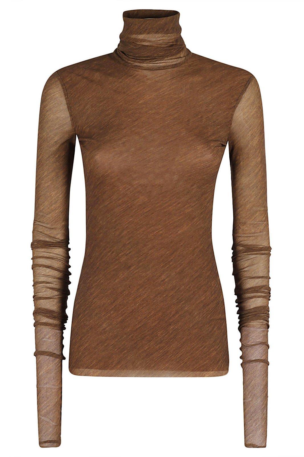 High Neck Long-sleeved Top Philosophy di Lorenzo Serafini