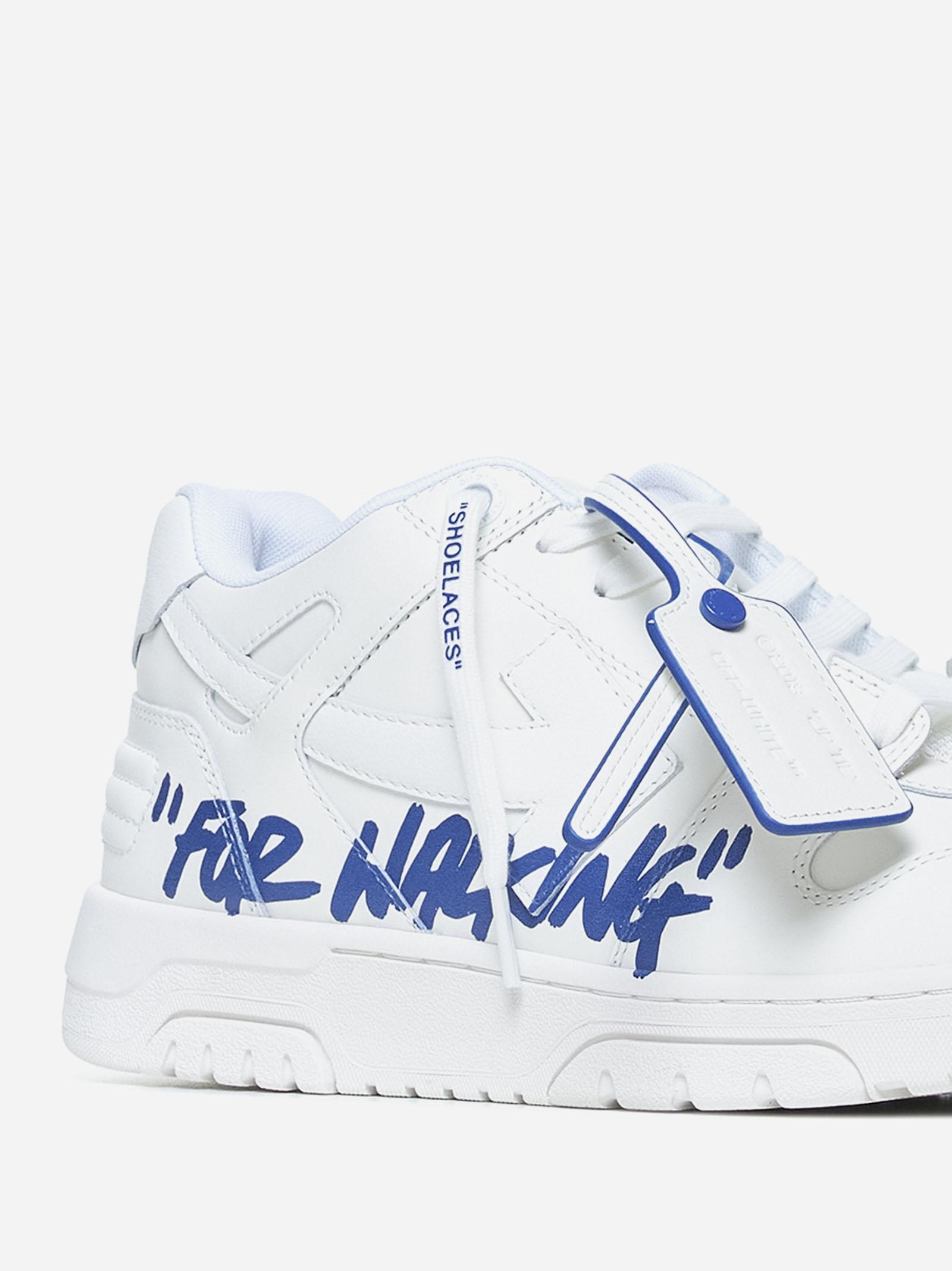 Shop Off-white Out Of Office For Walking Leather Sneakers In White