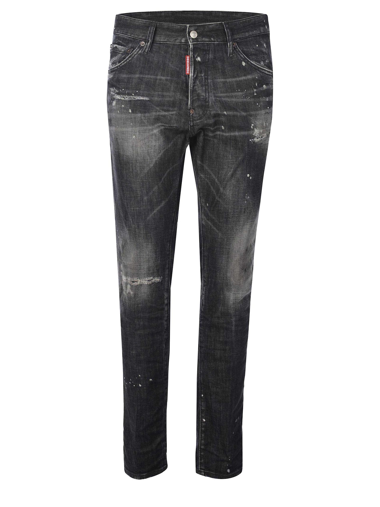 Shop Dsquared2 Jeans  Cool Guy Made Of Denim In Denim Nero