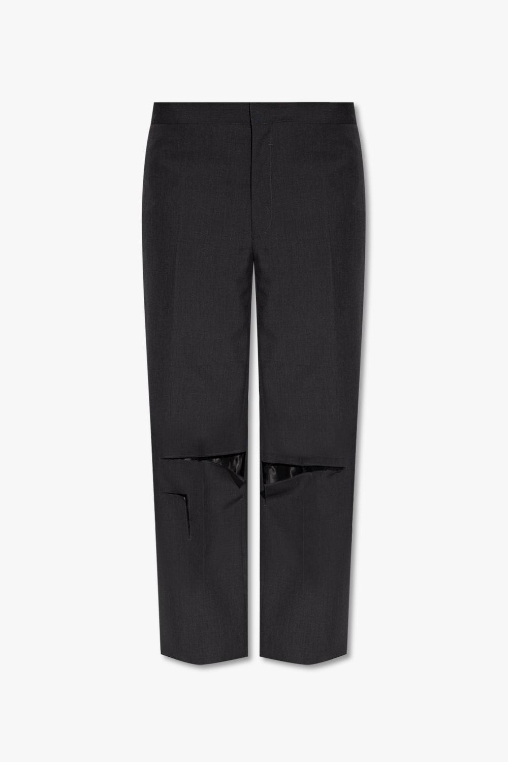 Givenchy Wool Trousers In Grey