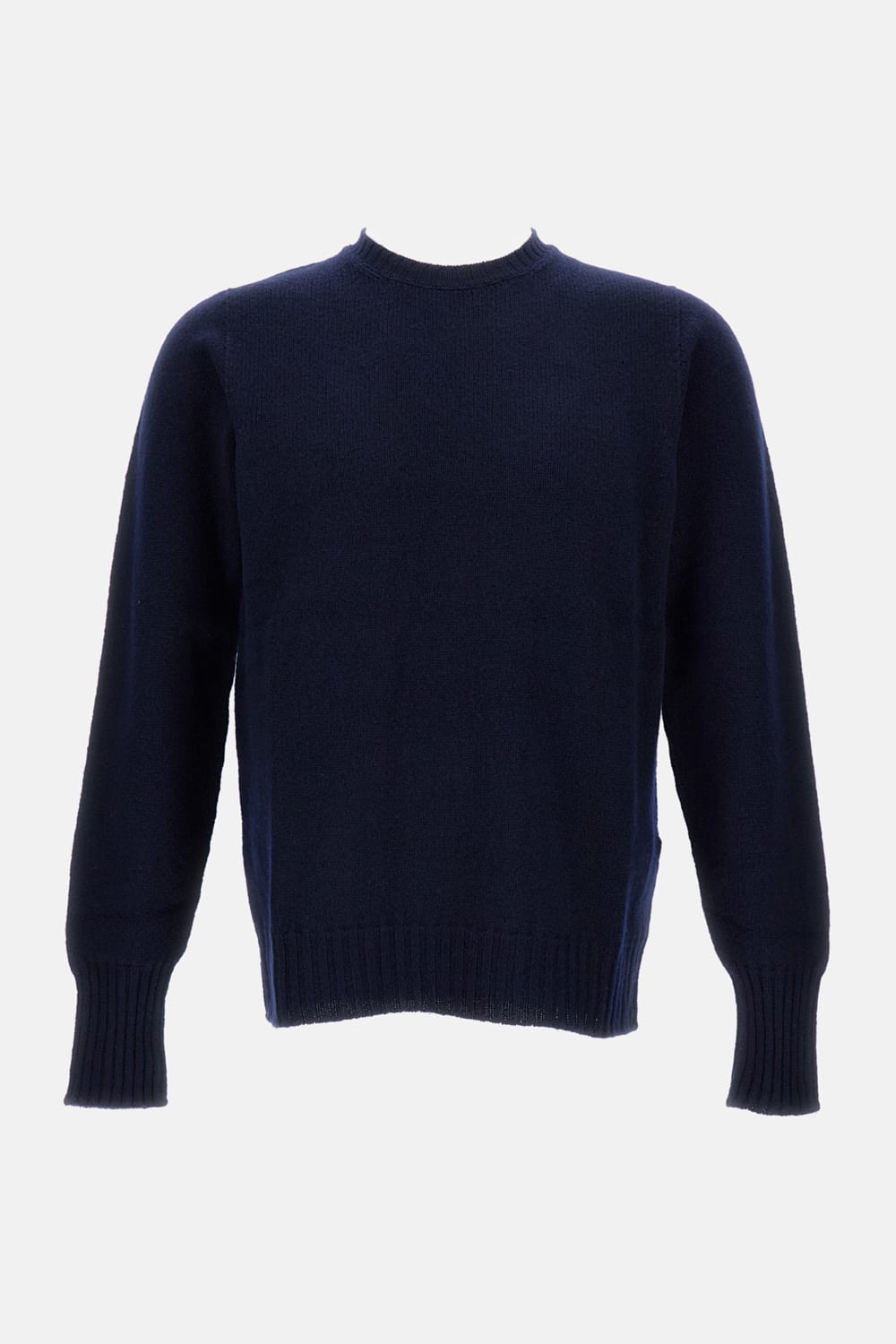 Drumohr Round Neck Jumper In Blue