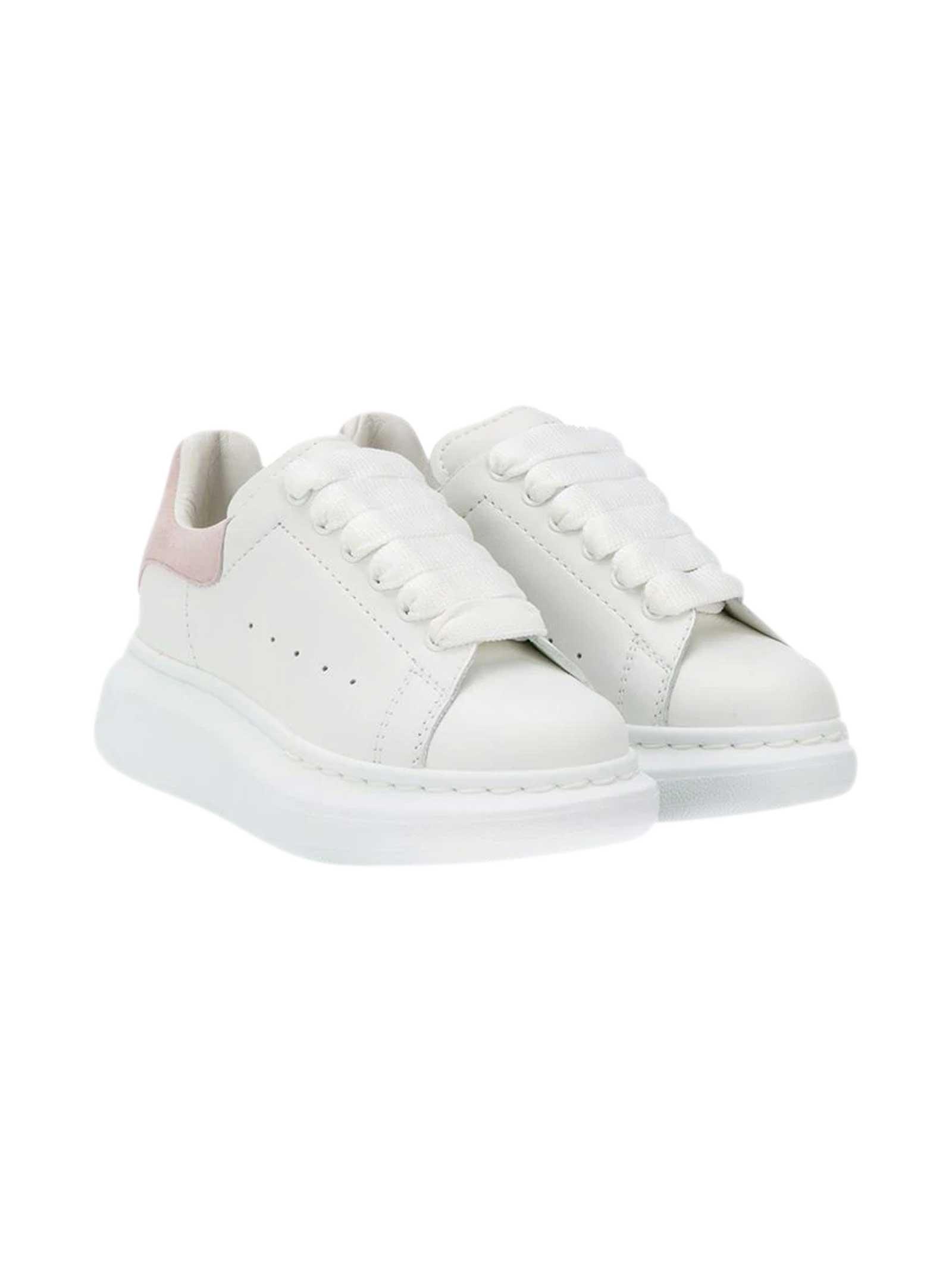 Alexander McQueen White Sneakers Kids