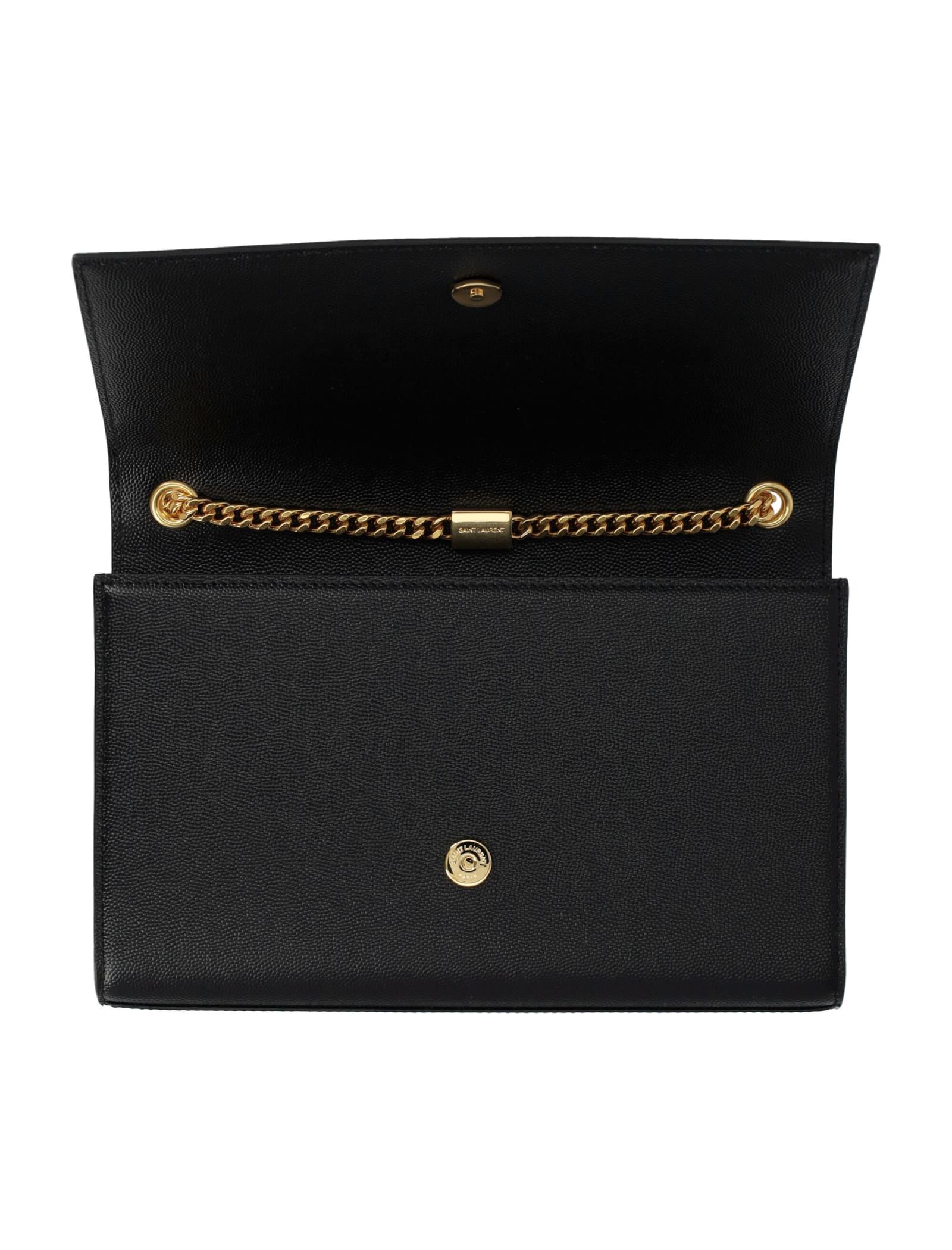Saint Laurent Kate Shoulder Bag In Black