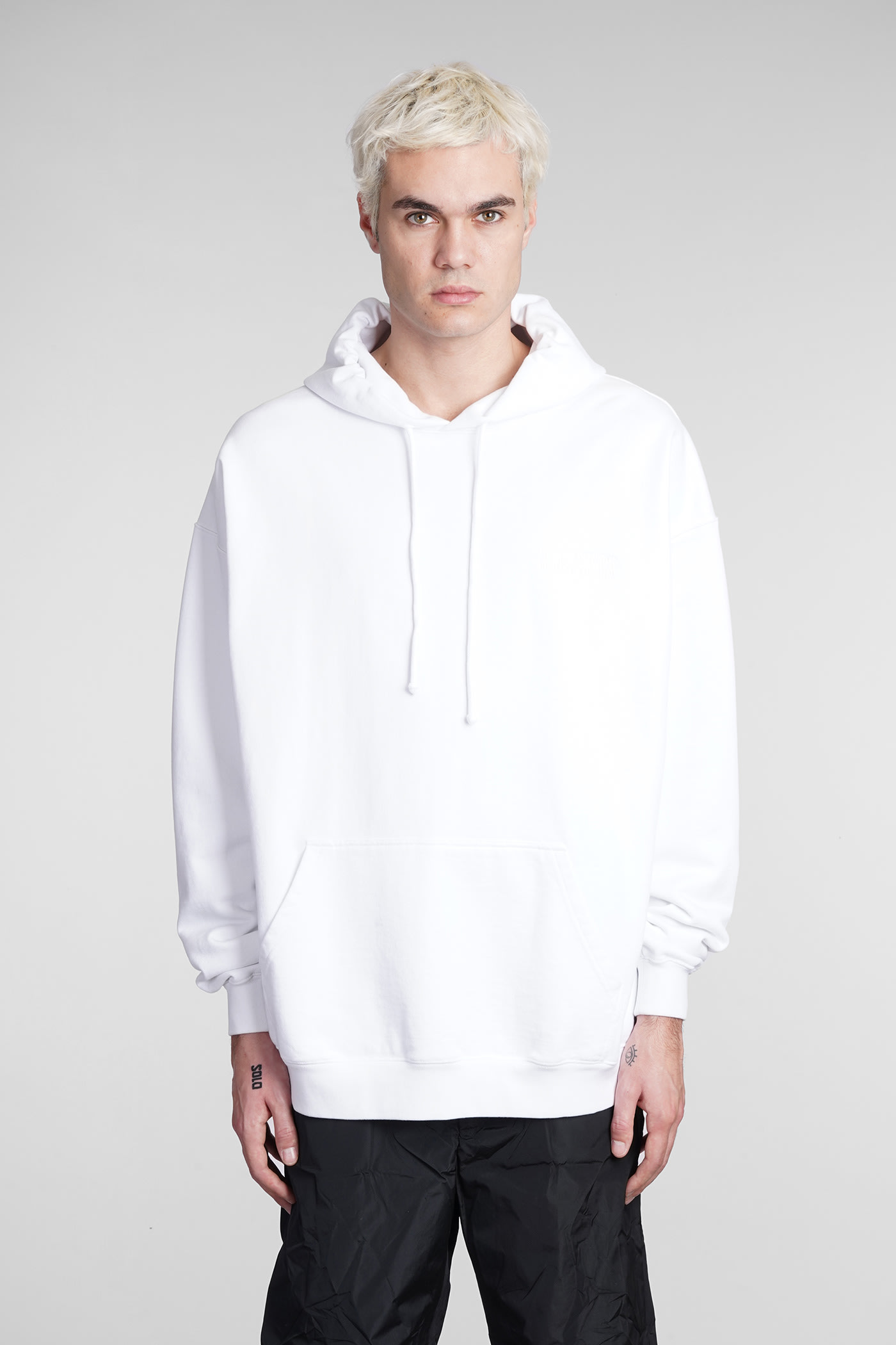 VETEMENTS Sweatshirt In White Cotton