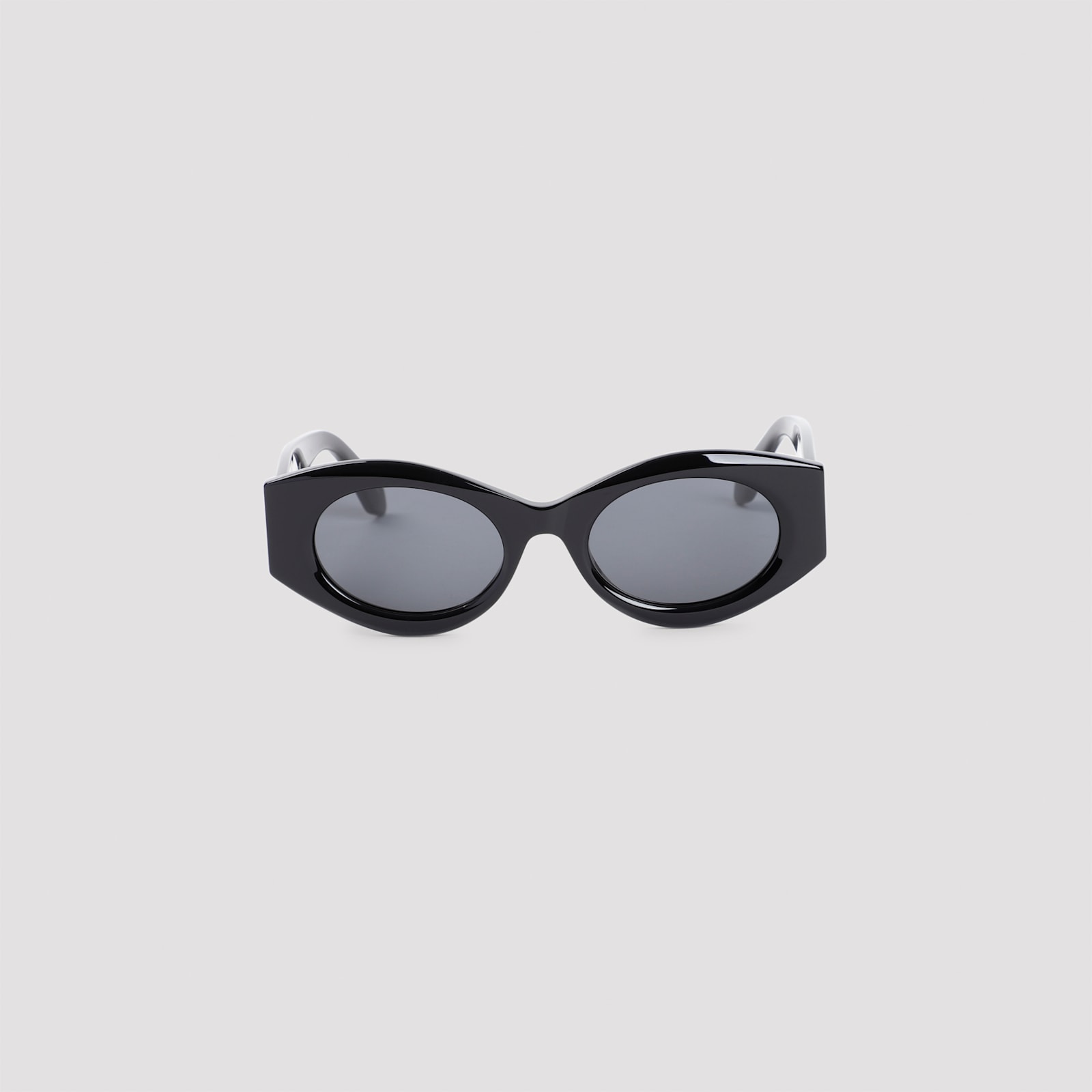 Shop Alaïa Alaia Acetate Sunglasses In Black