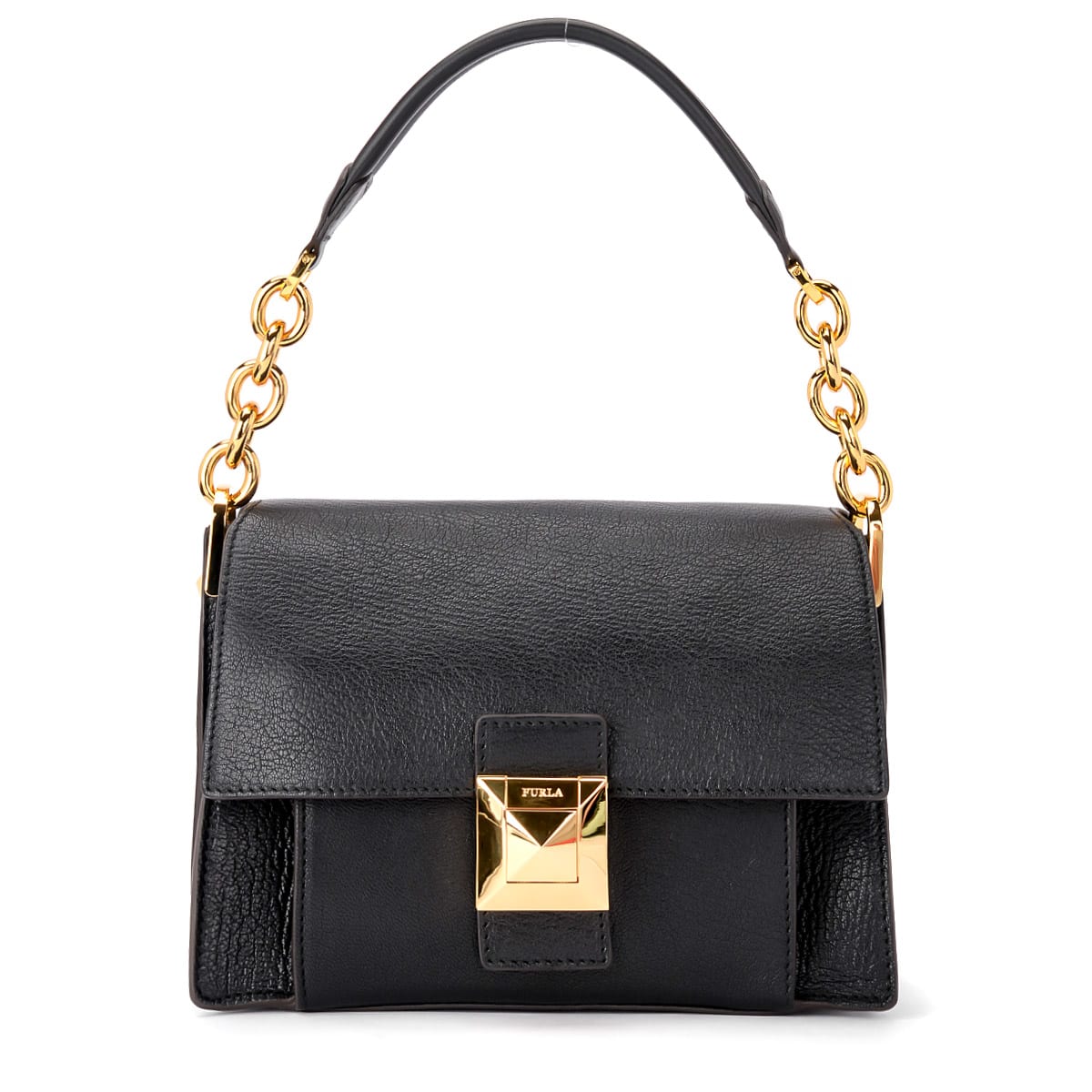 Furla Furla Diva S Mini Shoulder Bag In Black Leather - NERO - 11055531