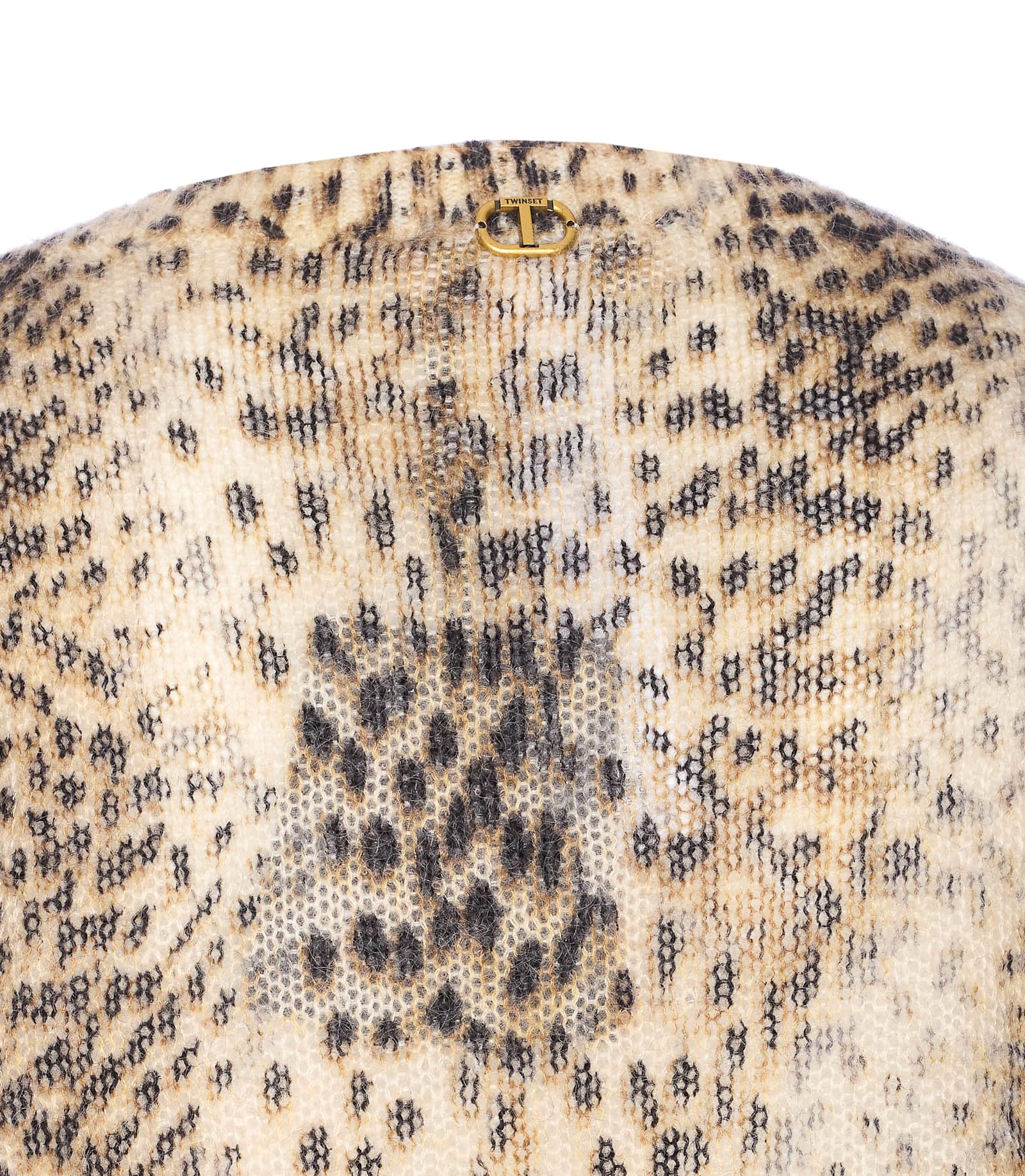 Twinset Leopard Sweater In Multi