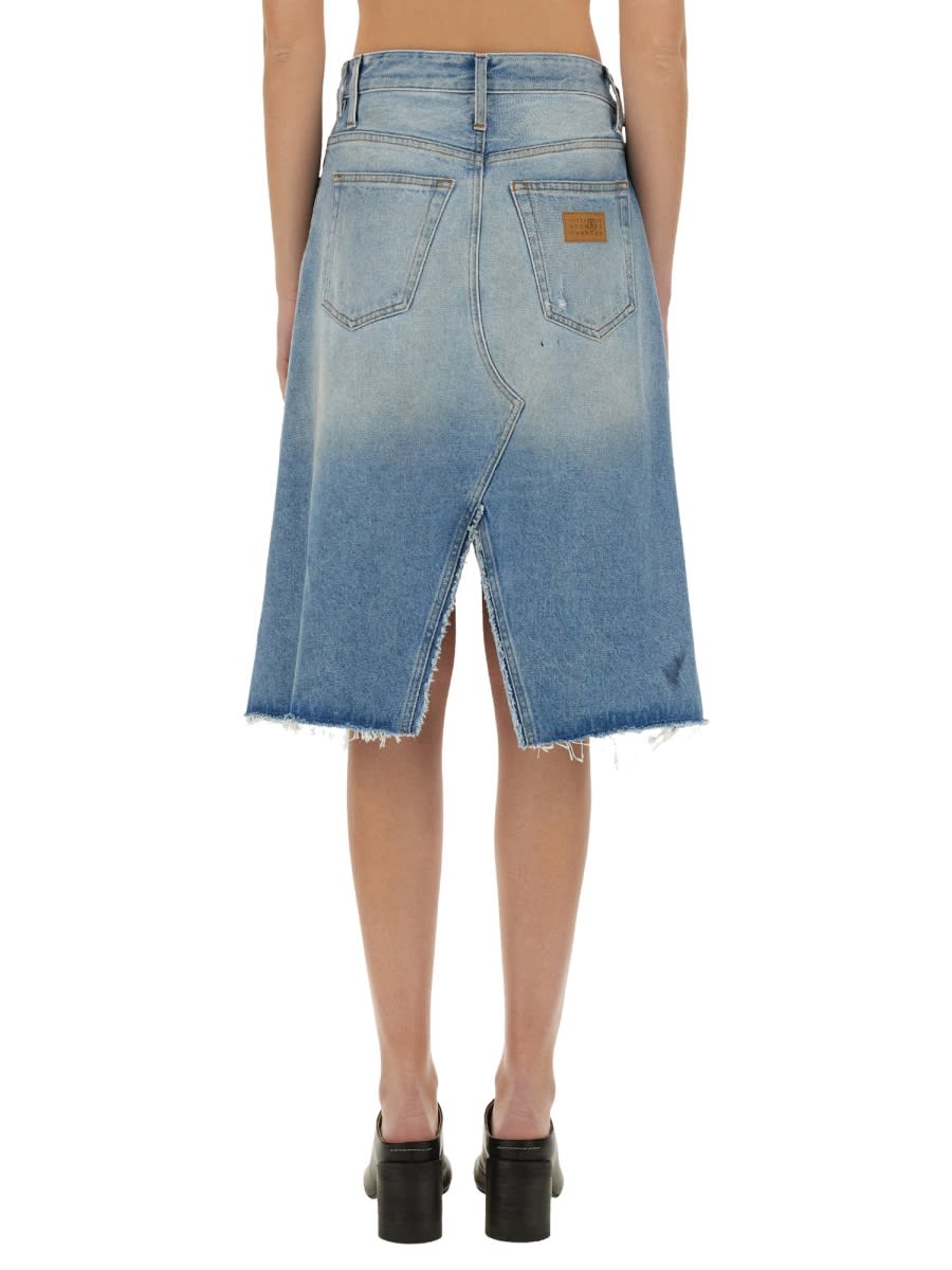 Mm6 Maison Margiela Denim Skirt