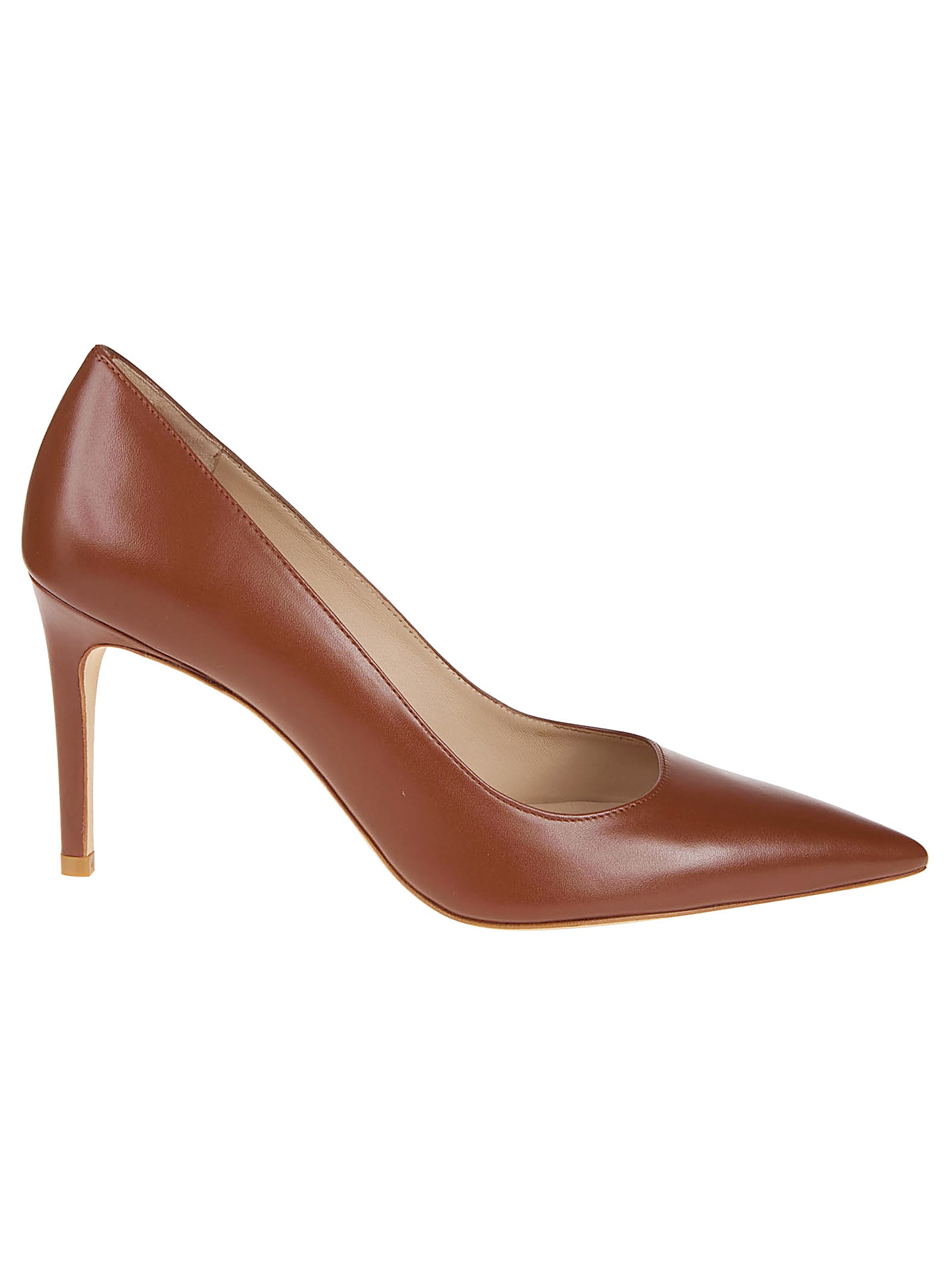 Stuart Weitzman Stuart Power 85 Pumps In Luxe Saddle