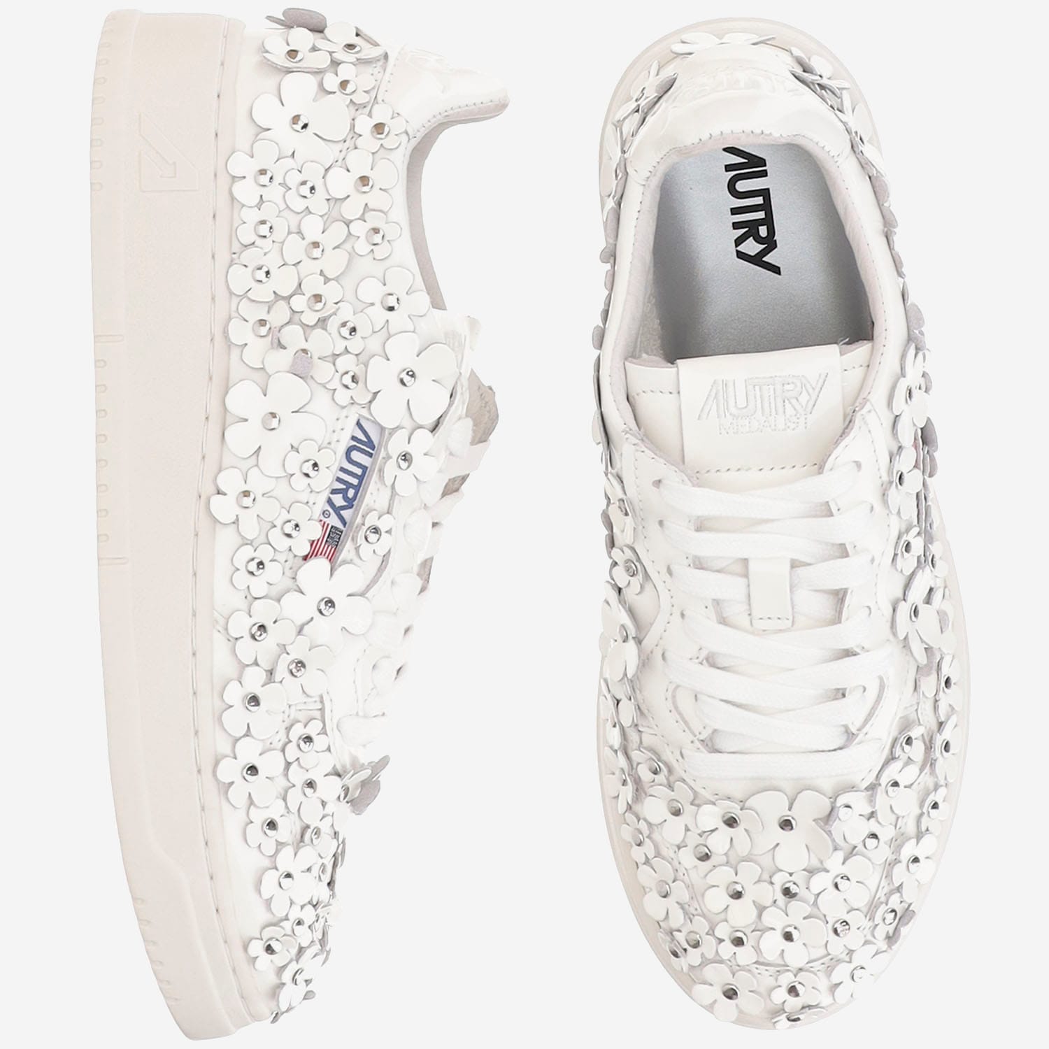 Autry Low-top Sneakers With Clean Silhouette And Rounded Toe In Neutral