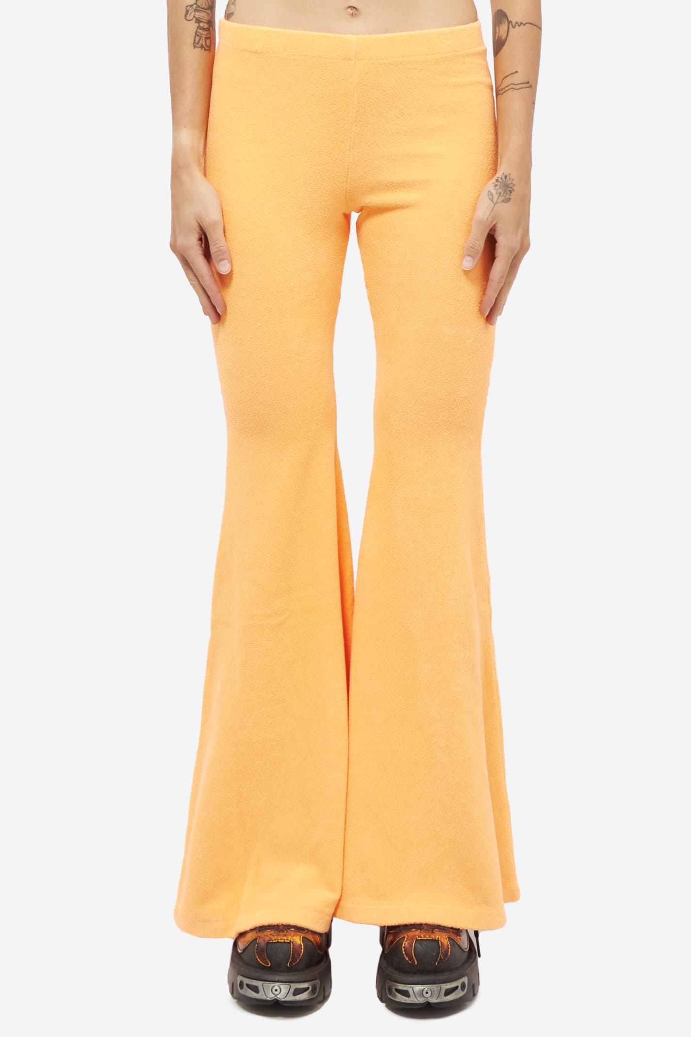 ERL TERRY FLARED PANTS PANTS