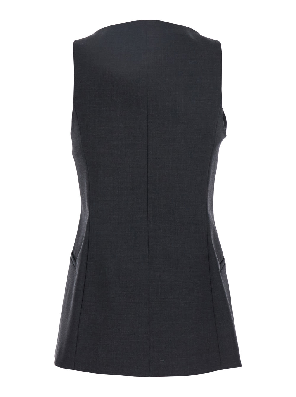Merci Gilet In Gray