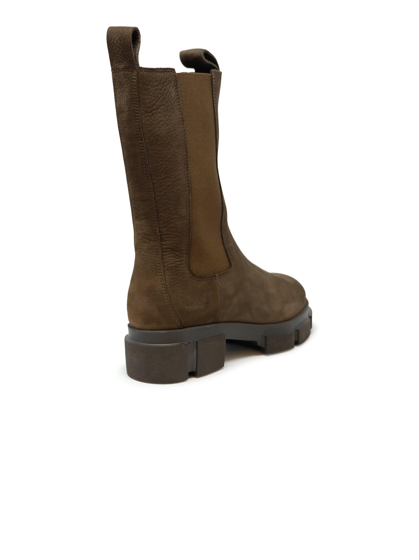 Copenhagen Nabuc Chelsea Boots In Brown