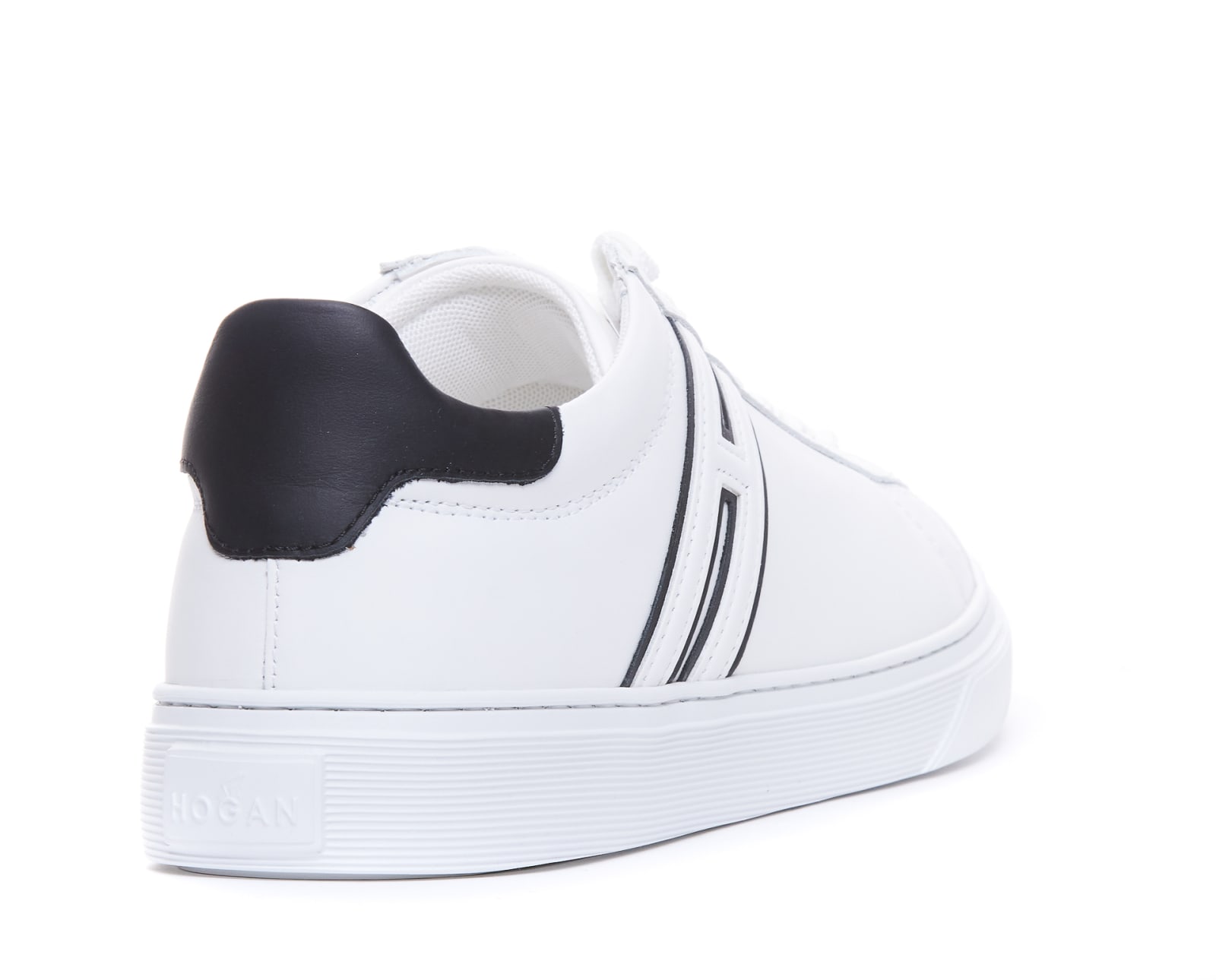 Shop Hogan H365 Sneakers In White, Black