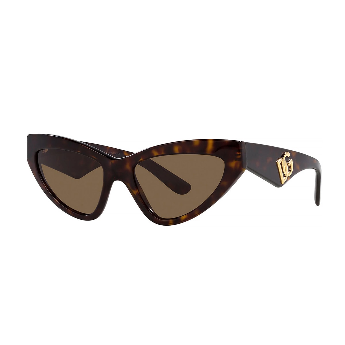 Shop Dolce &amp; Gabbana Eyewear Dg4439 502/73 Sunglasses In Marrone