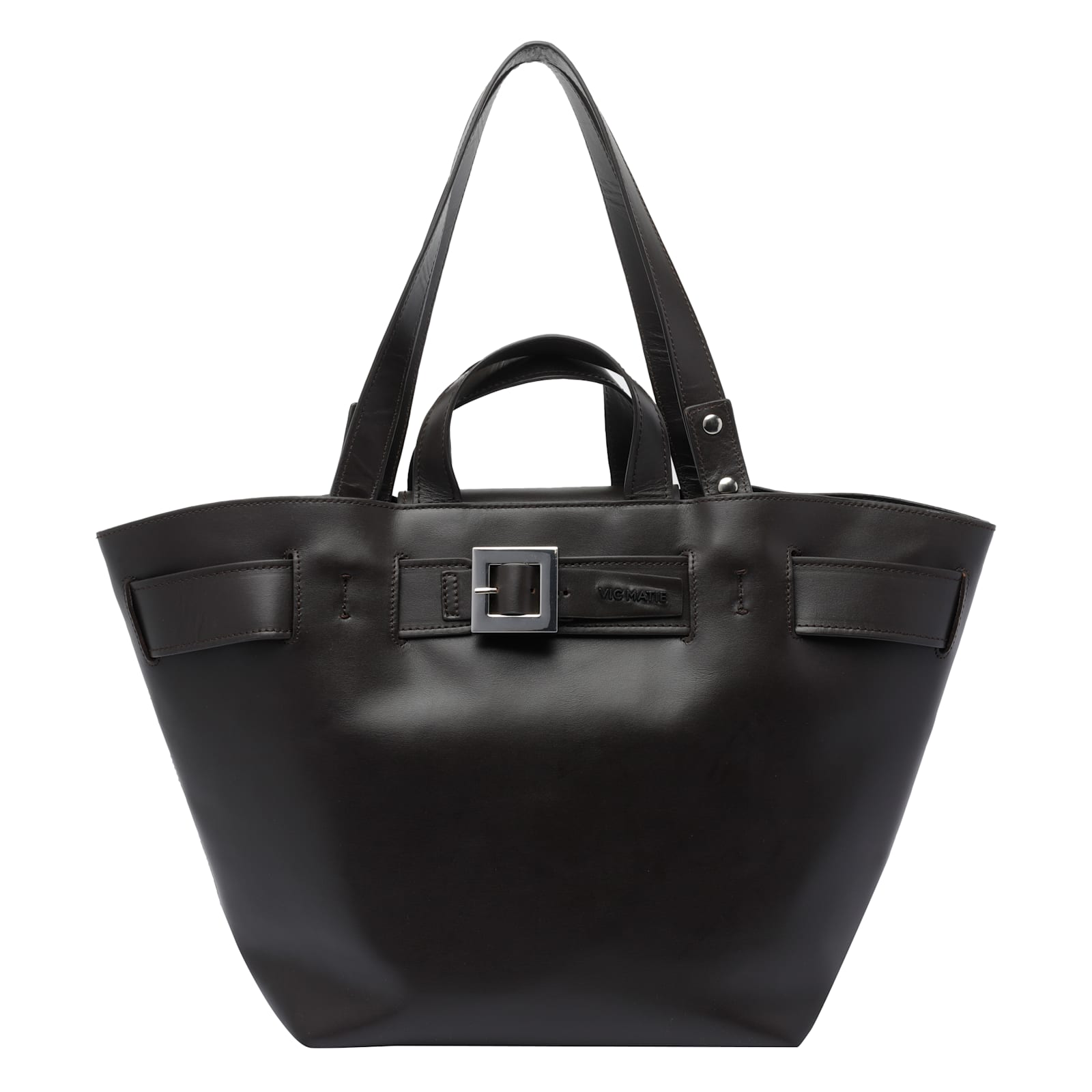 Vic Matie Bardo Tote Bag In Brown