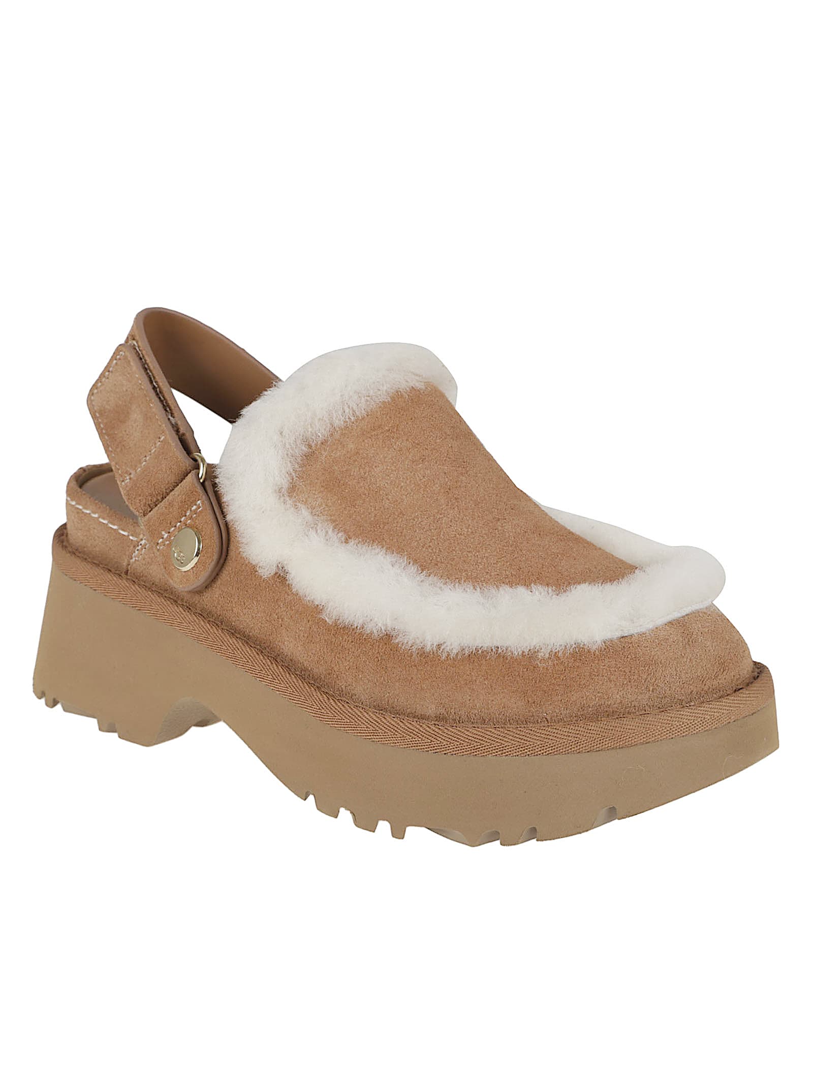 Ugg W Esmee Clog In Brown