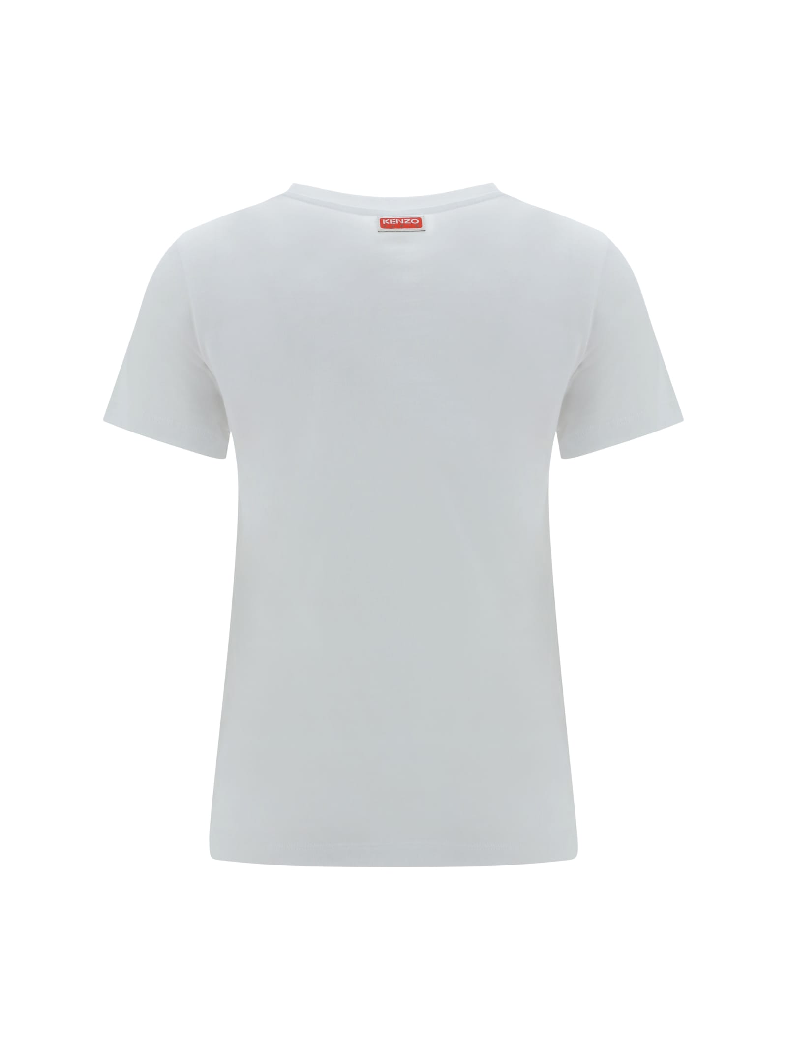 Shop Kenzo Tiger T-shirt In Blanc Casse