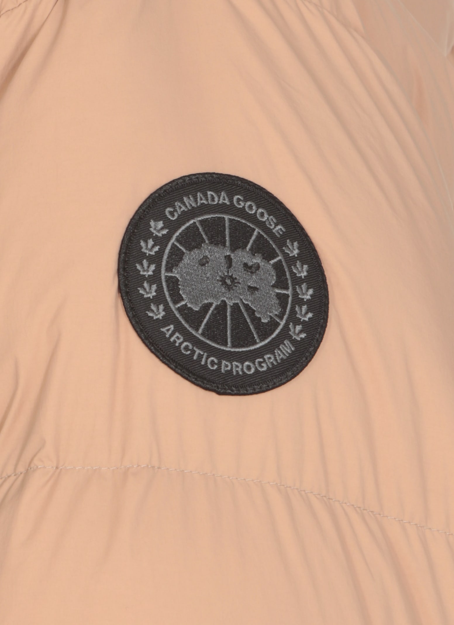 Shop Canada Goose Lawrence Puffer Down Jacket In Beige