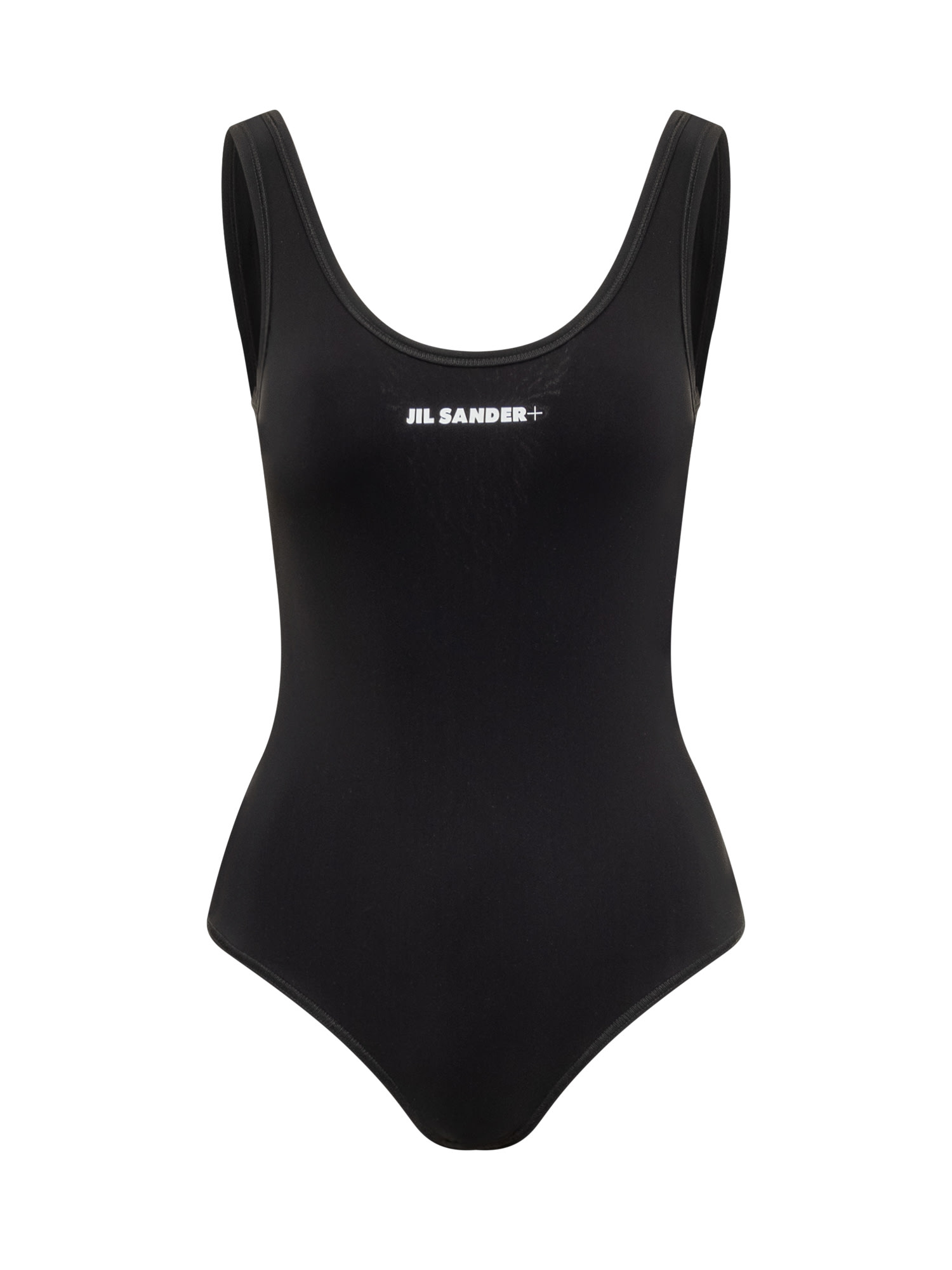 Shop Jil Sander One-piece Swimsuit In Nero
