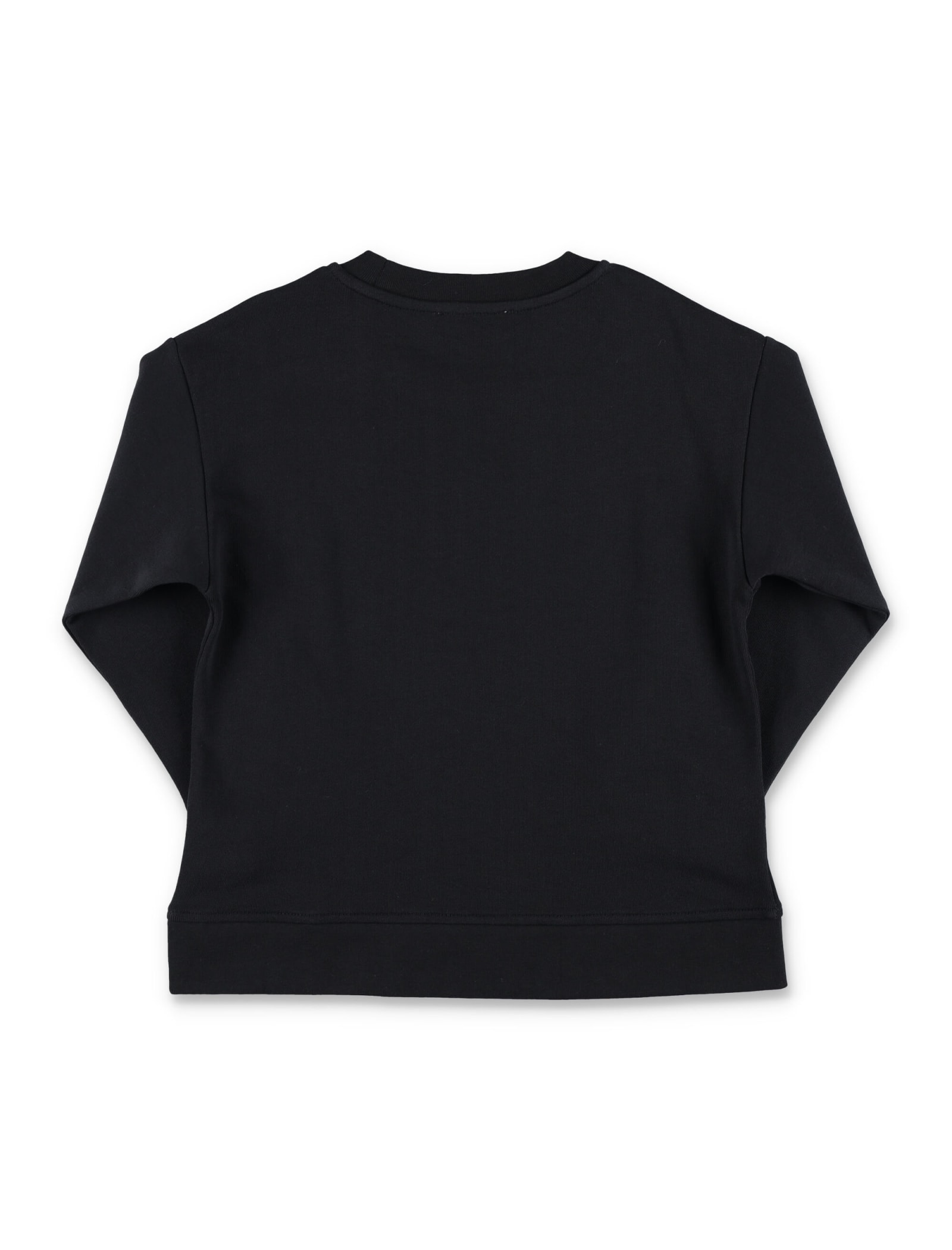 Shop Stella Mccartney Letter Blocks Print Sweatshirt In Black