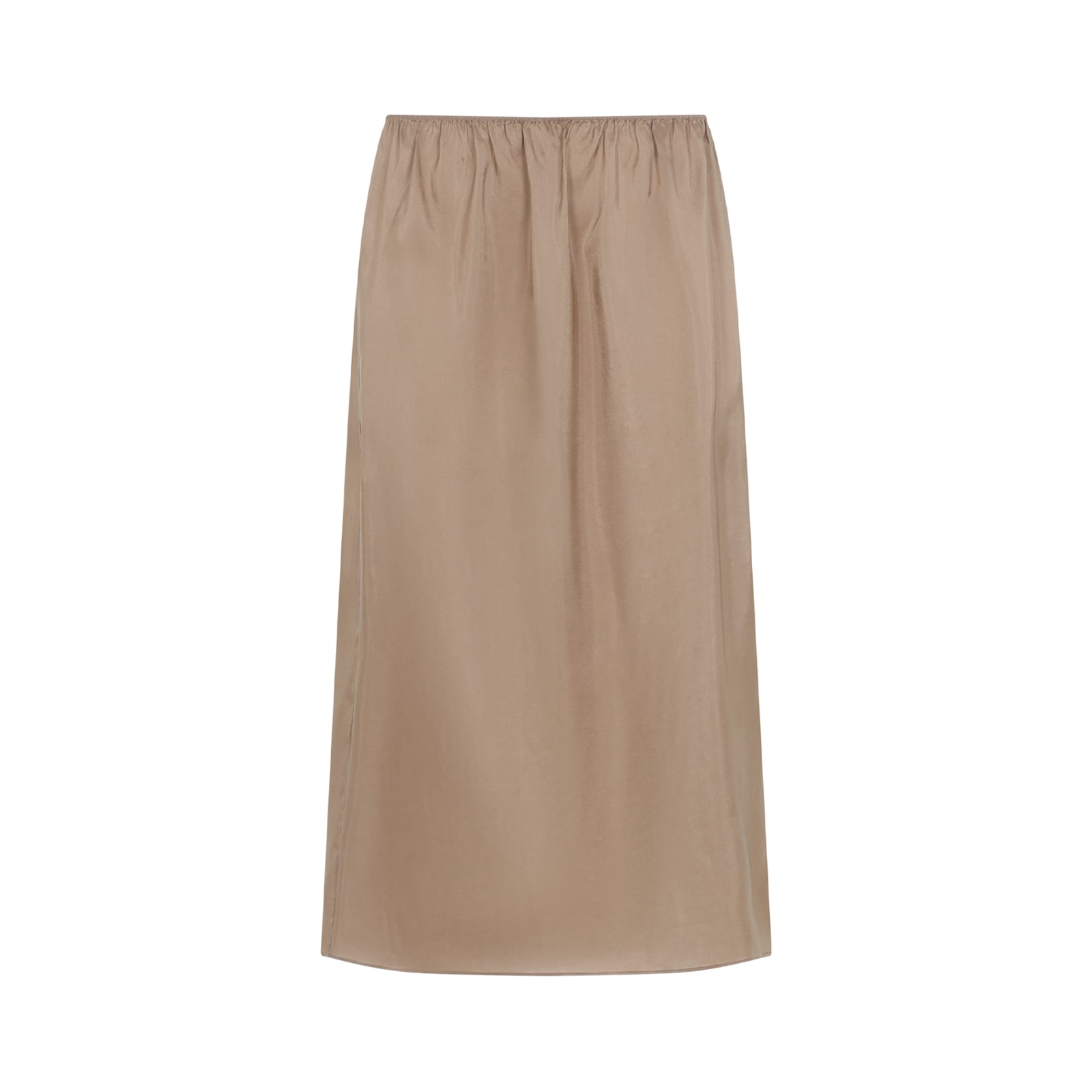 Shop Carven Midi Skirt In Fawn