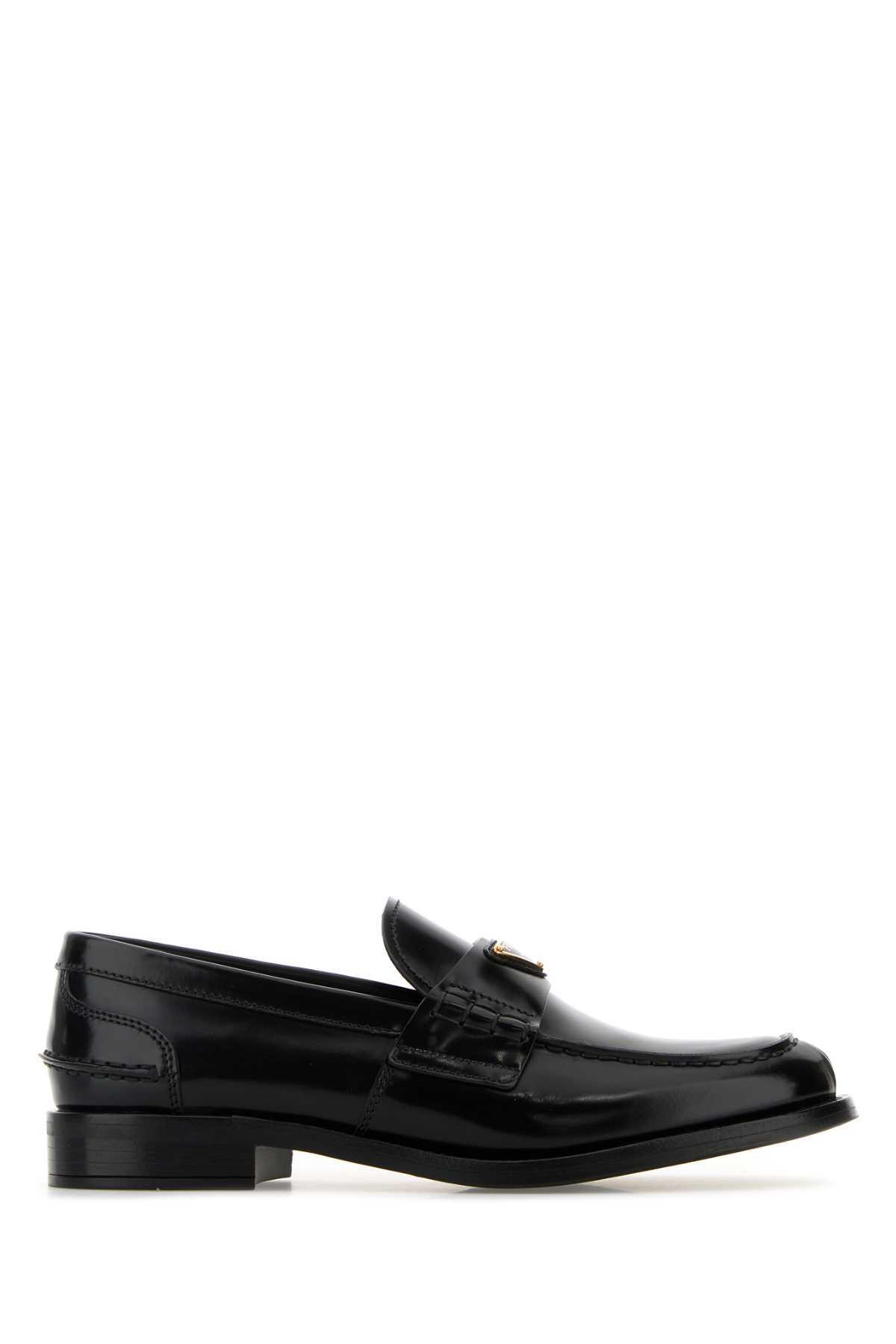 Black Leather Loafers