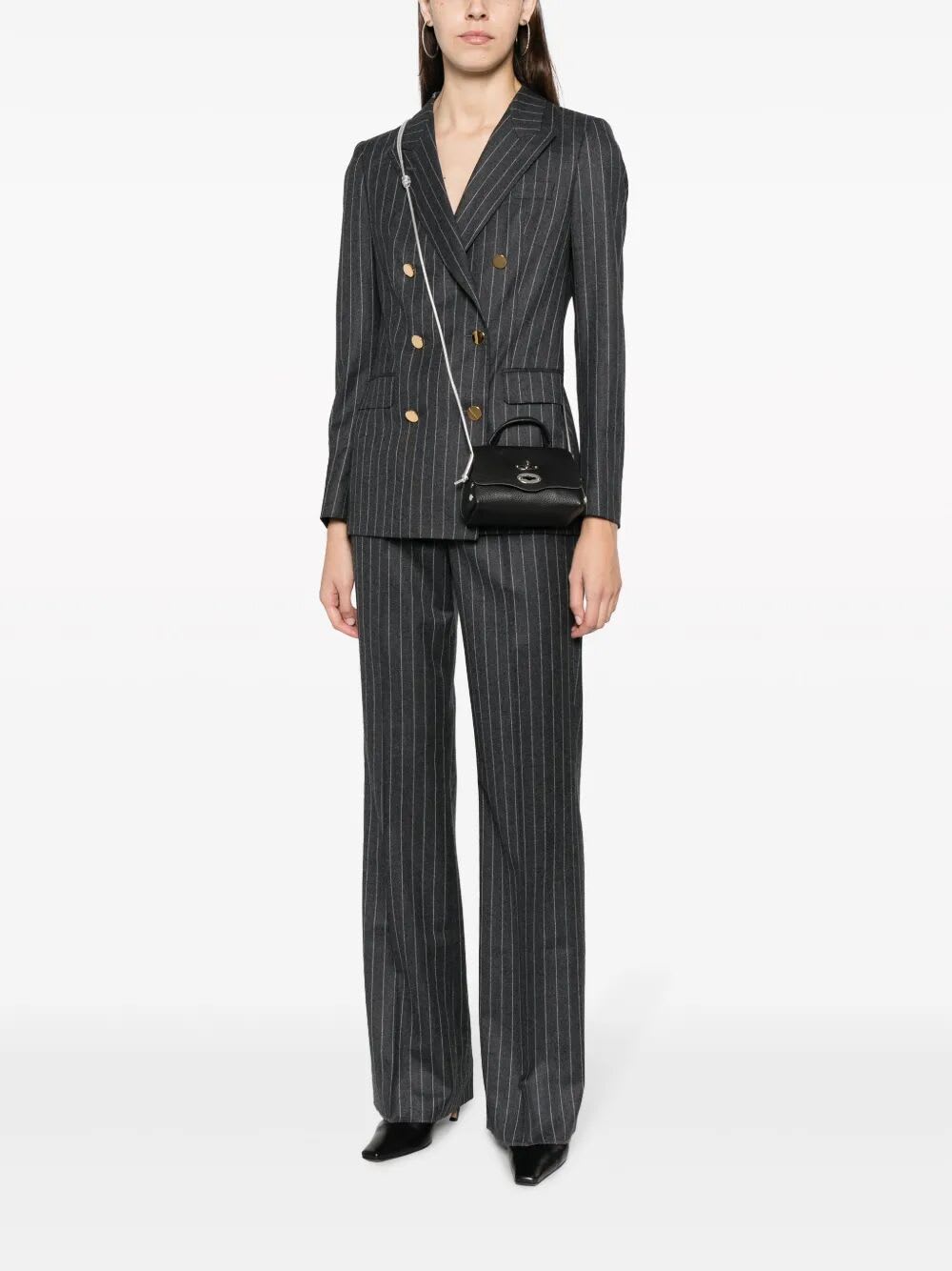 Zanellato Postina Super Baby Daily Night Black In Gray