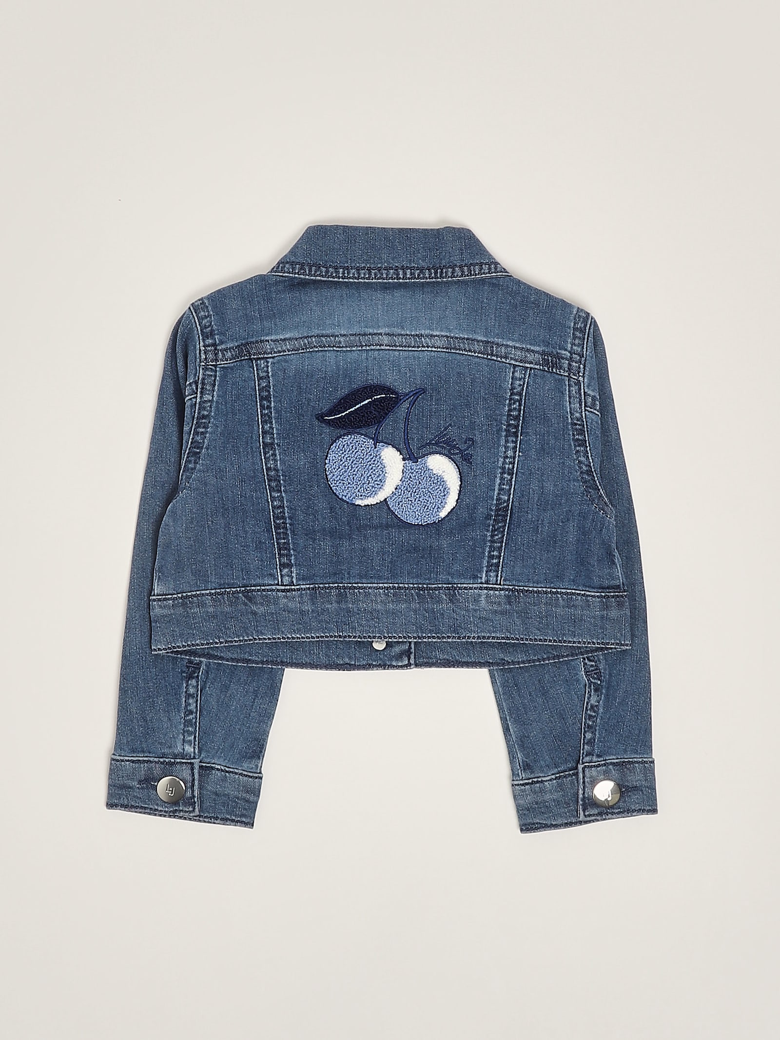Liu •jo Jacket Liu Jo Kids Color Denim In Denim Medio