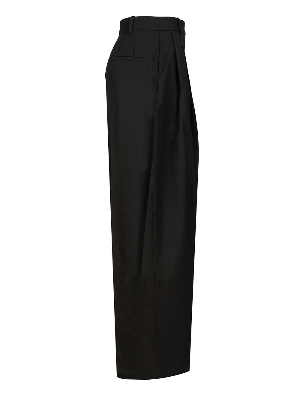 Jacquemus Tailored Trousers In Black