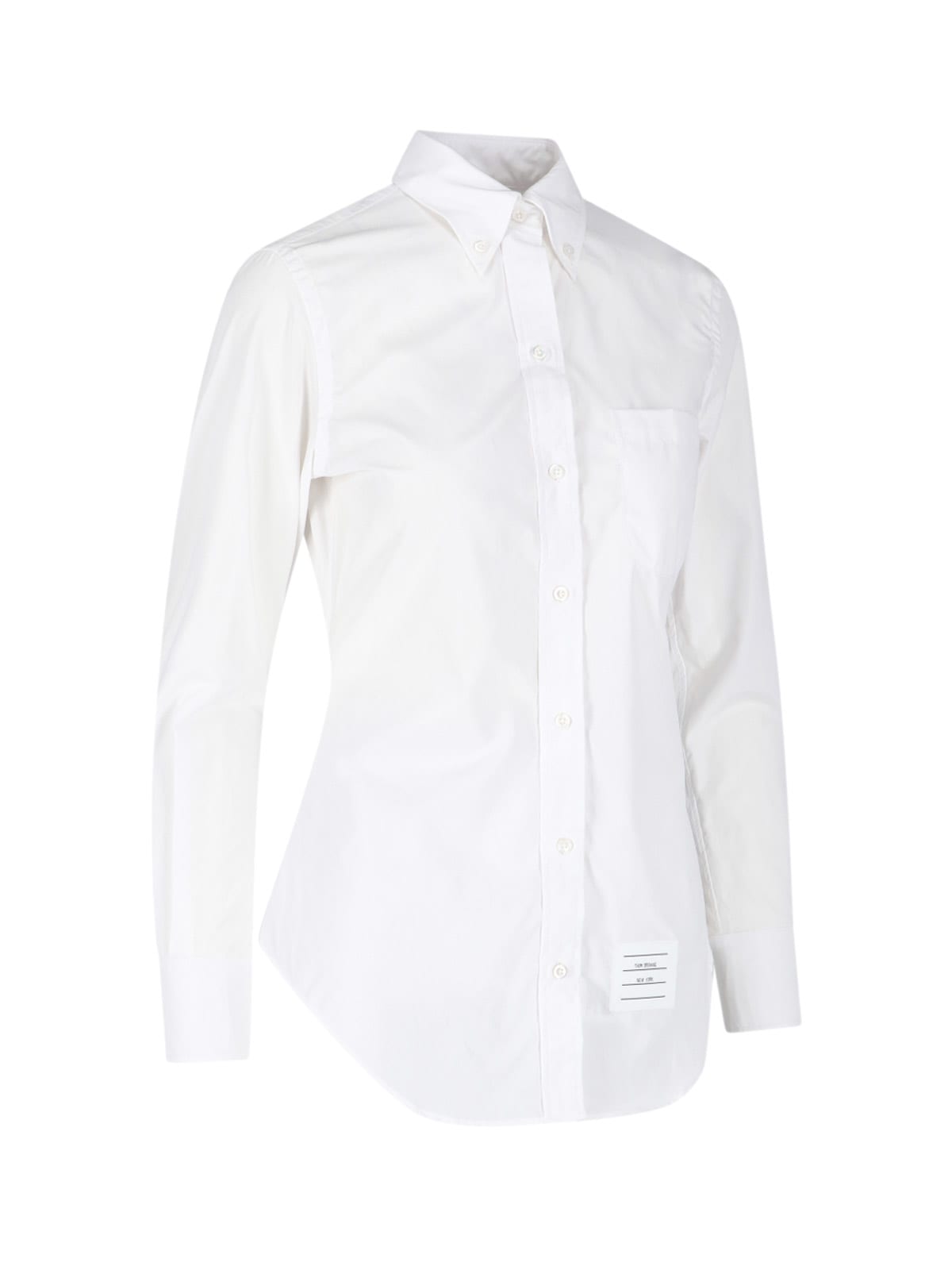 Shop Thom Browne Classic Shirt In White