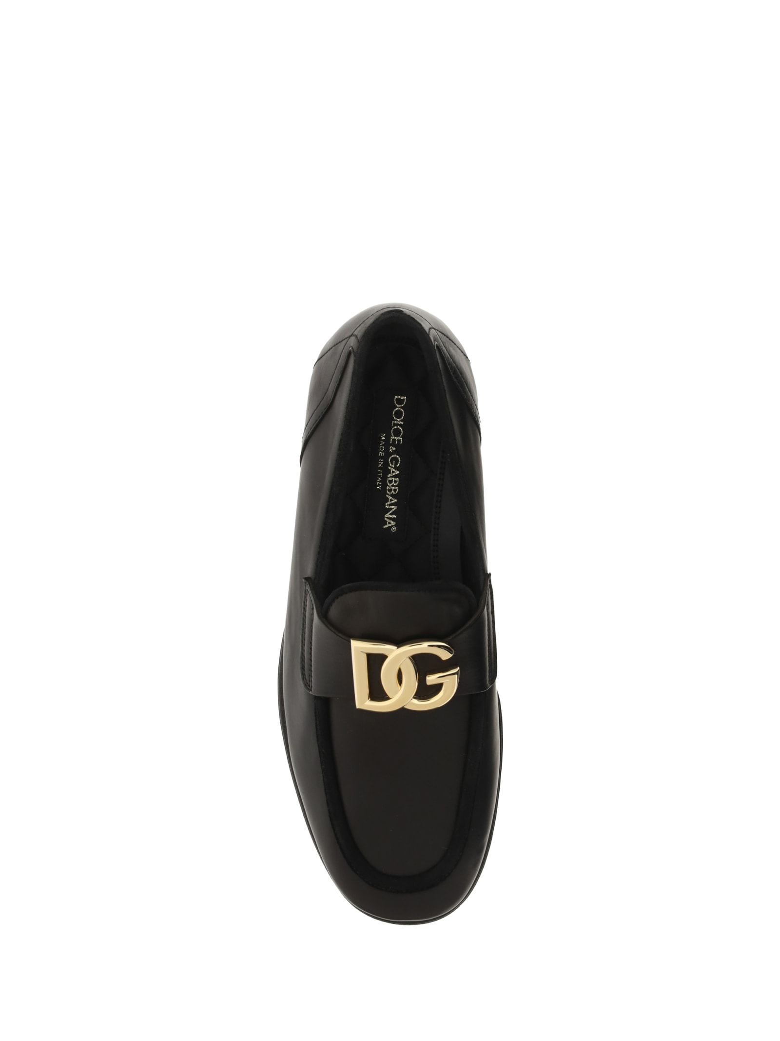 Shop Dolce & Gabbana Loafers In Nero