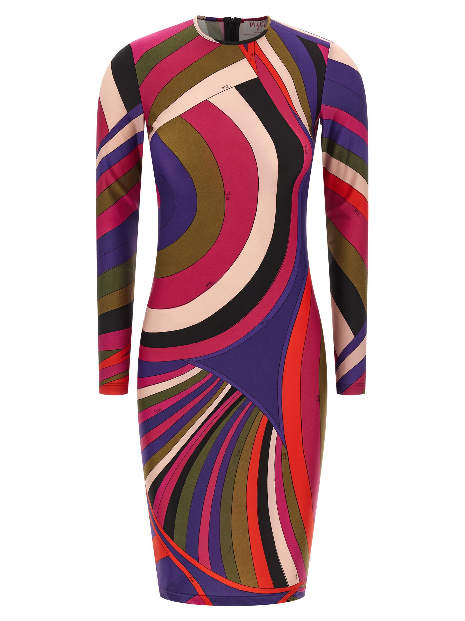 Pucci Iride Dresses Multicolor In Multi