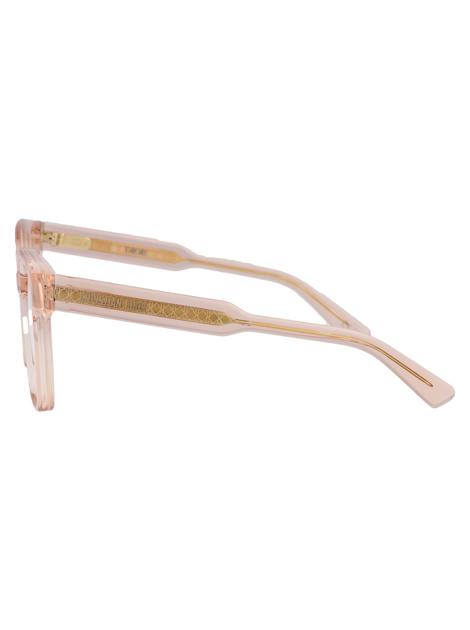 Shop Dior Prismeo S3i Glasses In 4000 Shiny Pink