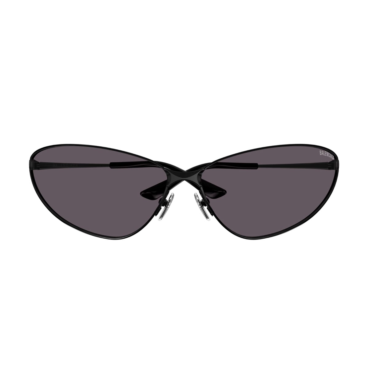 Balenciaga Bb0315s Razor-linea Extreme 002 Sunglasses In Nero
