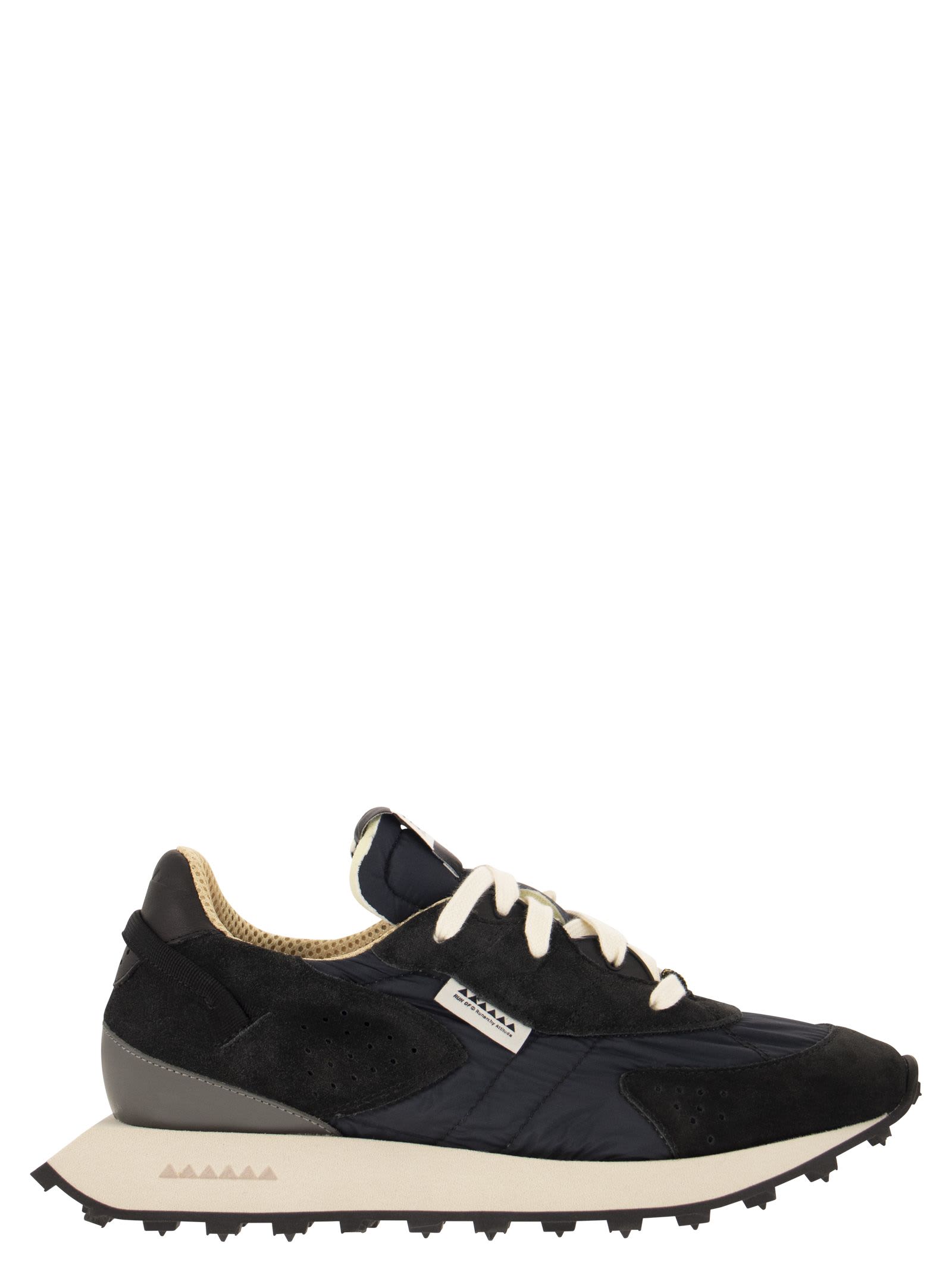 Kripto M - Suede And Nylon Trainers