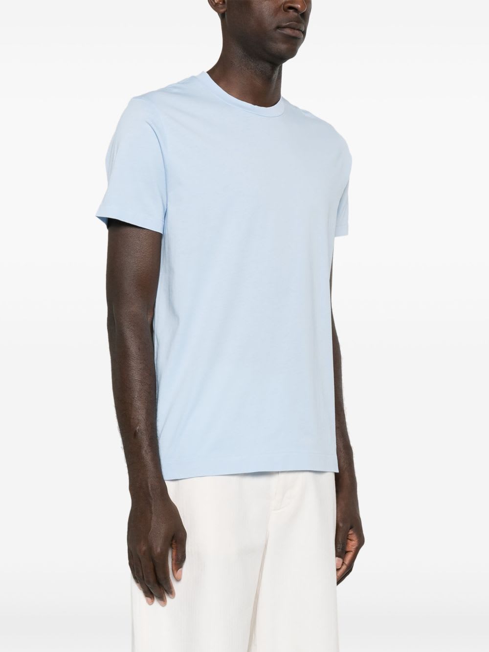 Finamore 1925 Finamore Cotton T-shirt In Blue