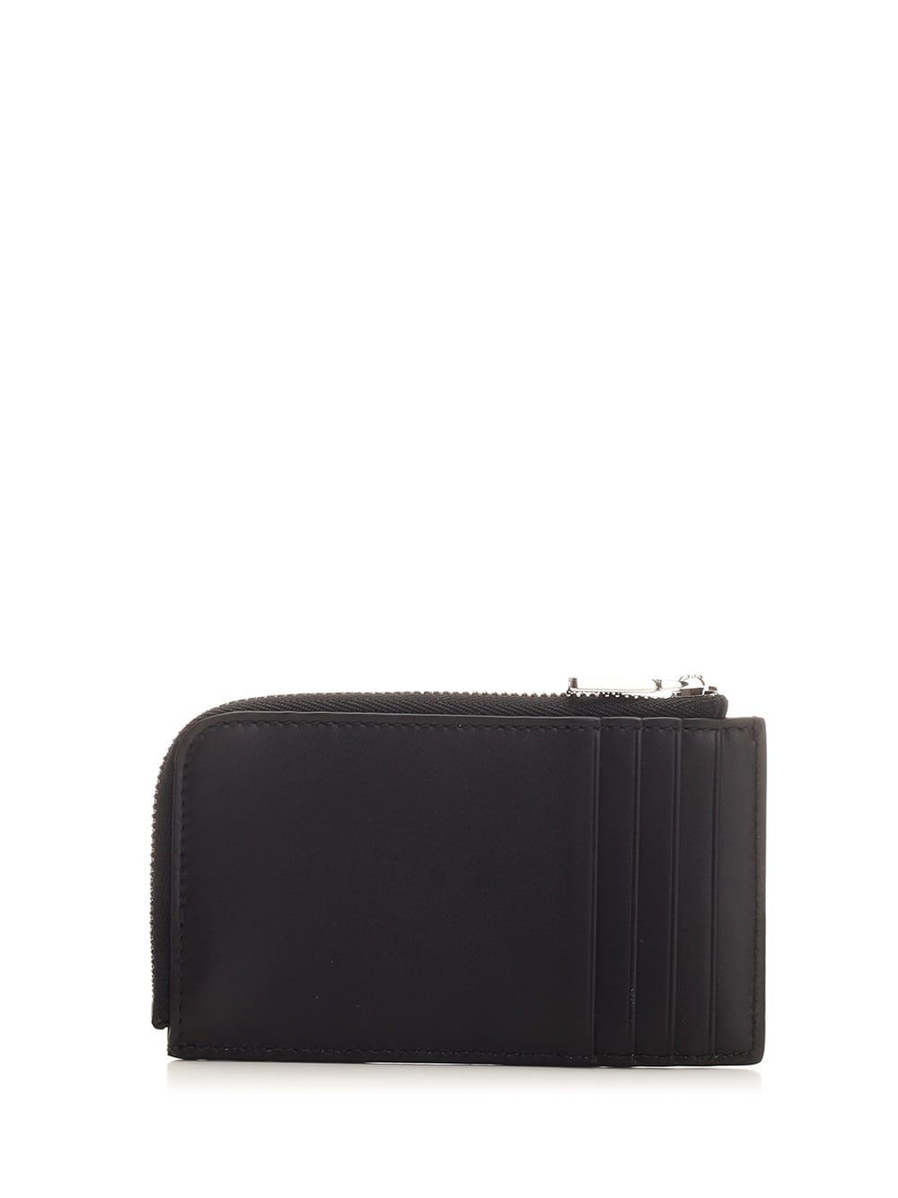 Shop Dolce & Gabbana Zipped Card Holder In Black