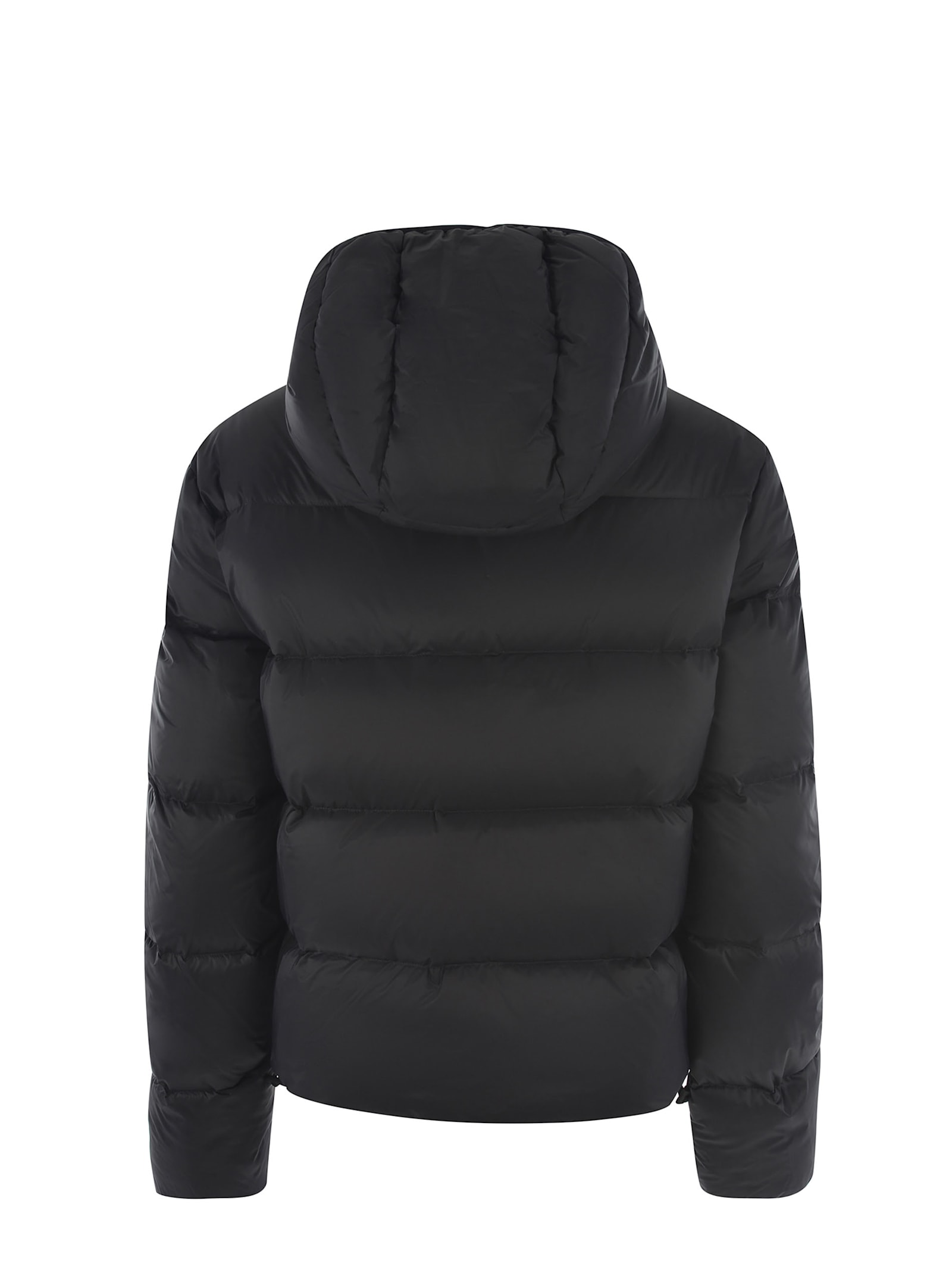 Shop Dsquared2 Down Jacket  Made Of Nylon In Black