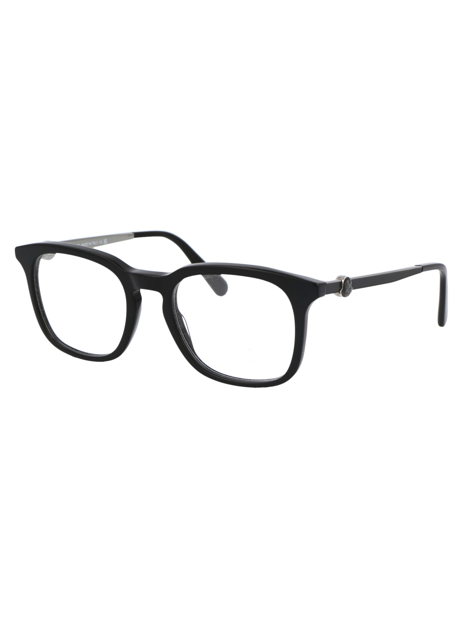 Shop Moncler Ml5176 Glasses In 001 Black