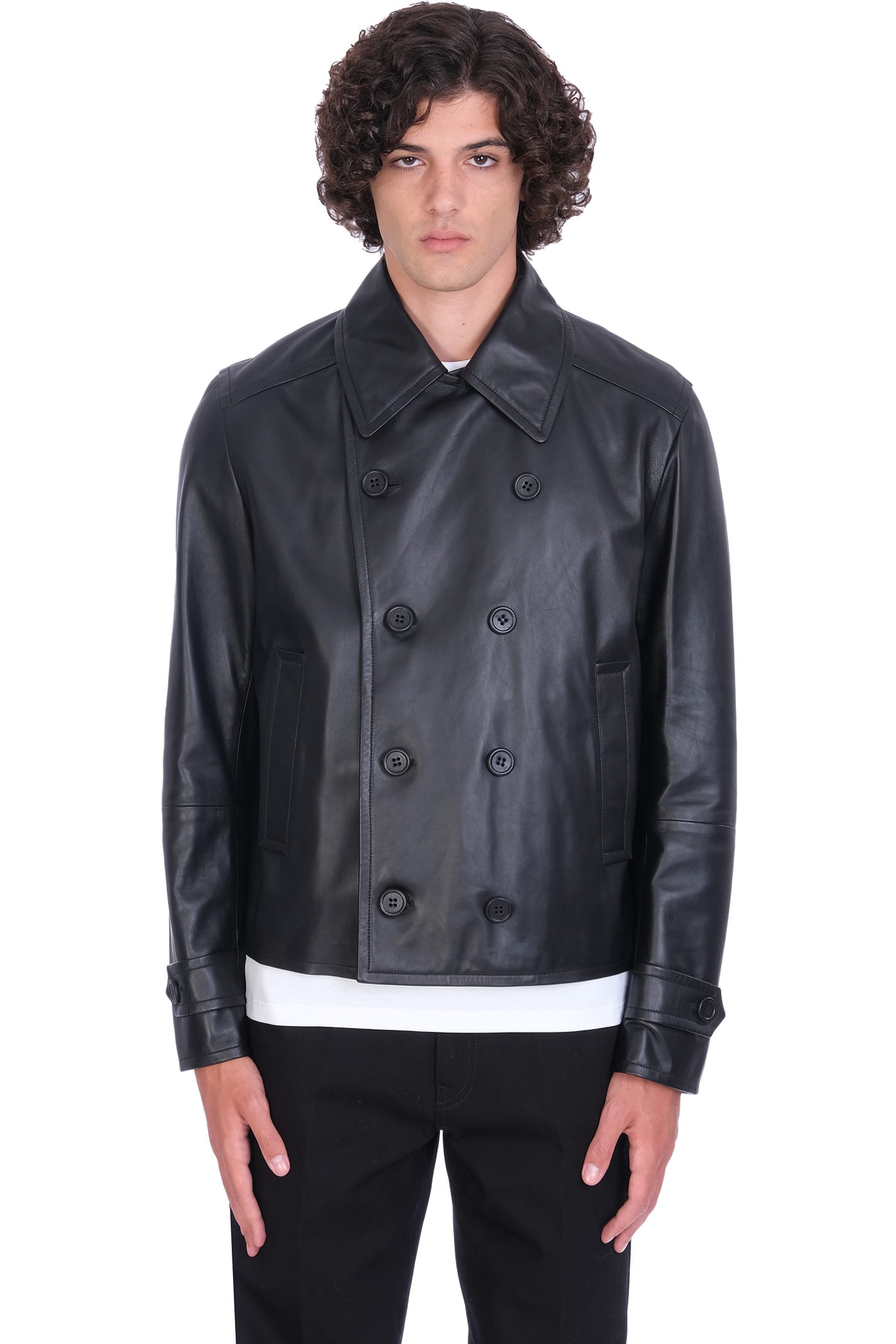 loewe leather jacket