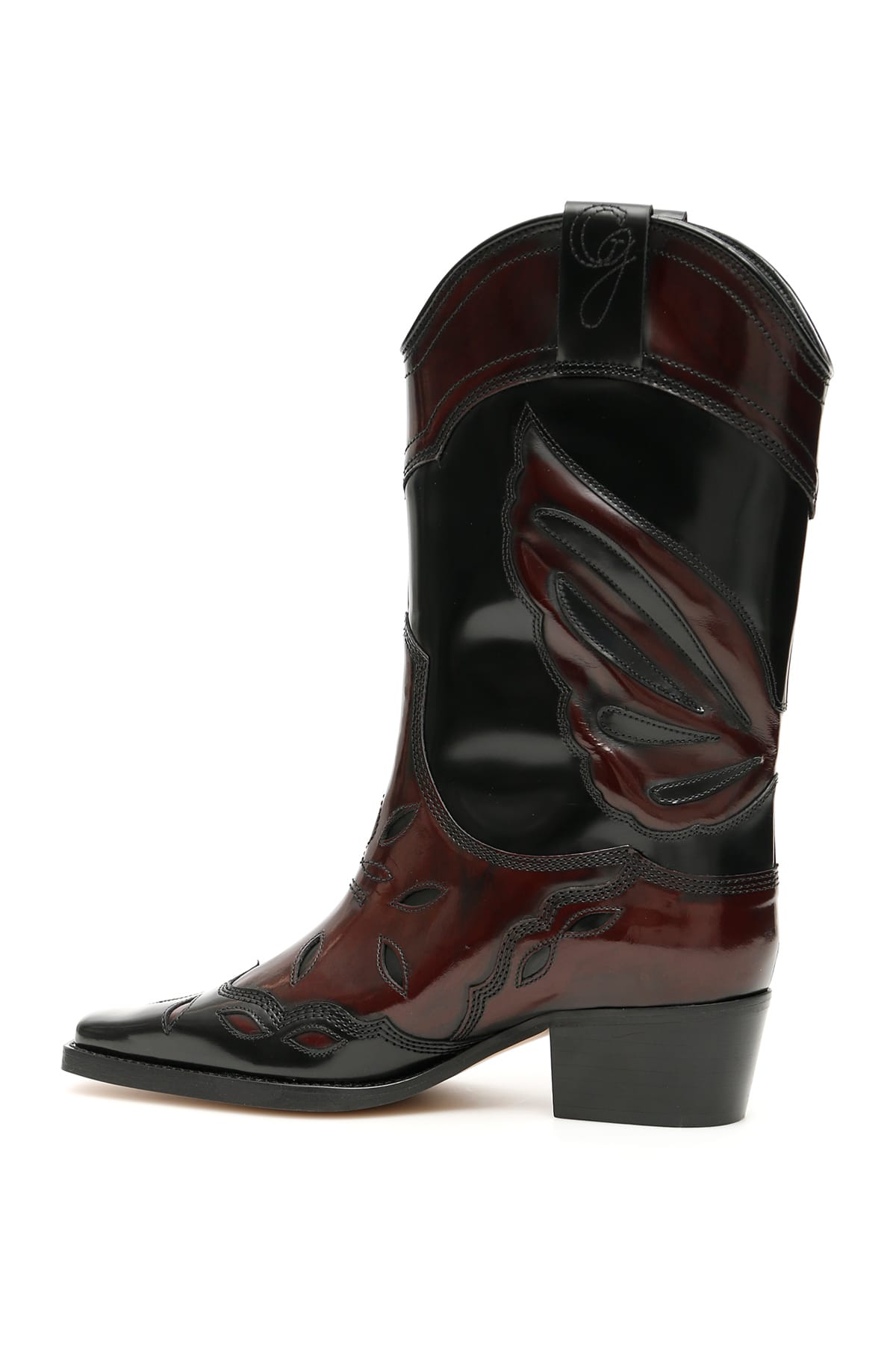 Ganni Ganni Western Boots - BLACK (Black) - 10922942 | italist