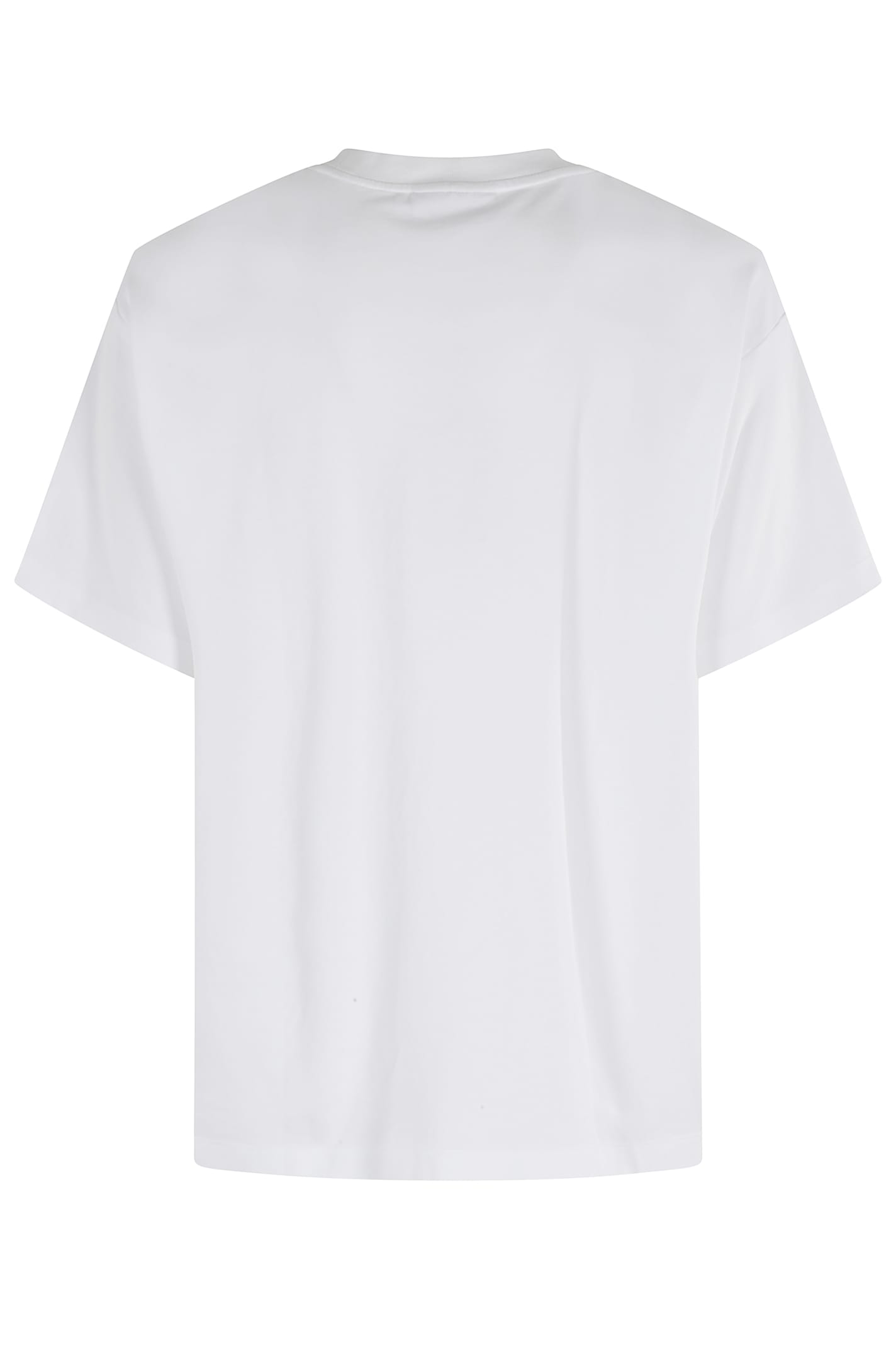 Drôle De Monsieur Le Tshirt Slogan Classique In White